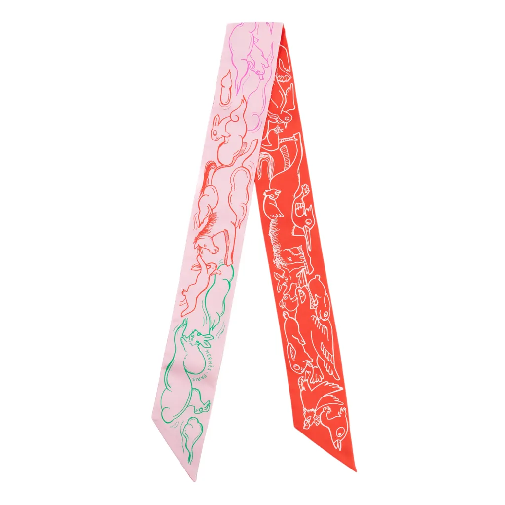 ツイリー 千と一のウサギ レッド