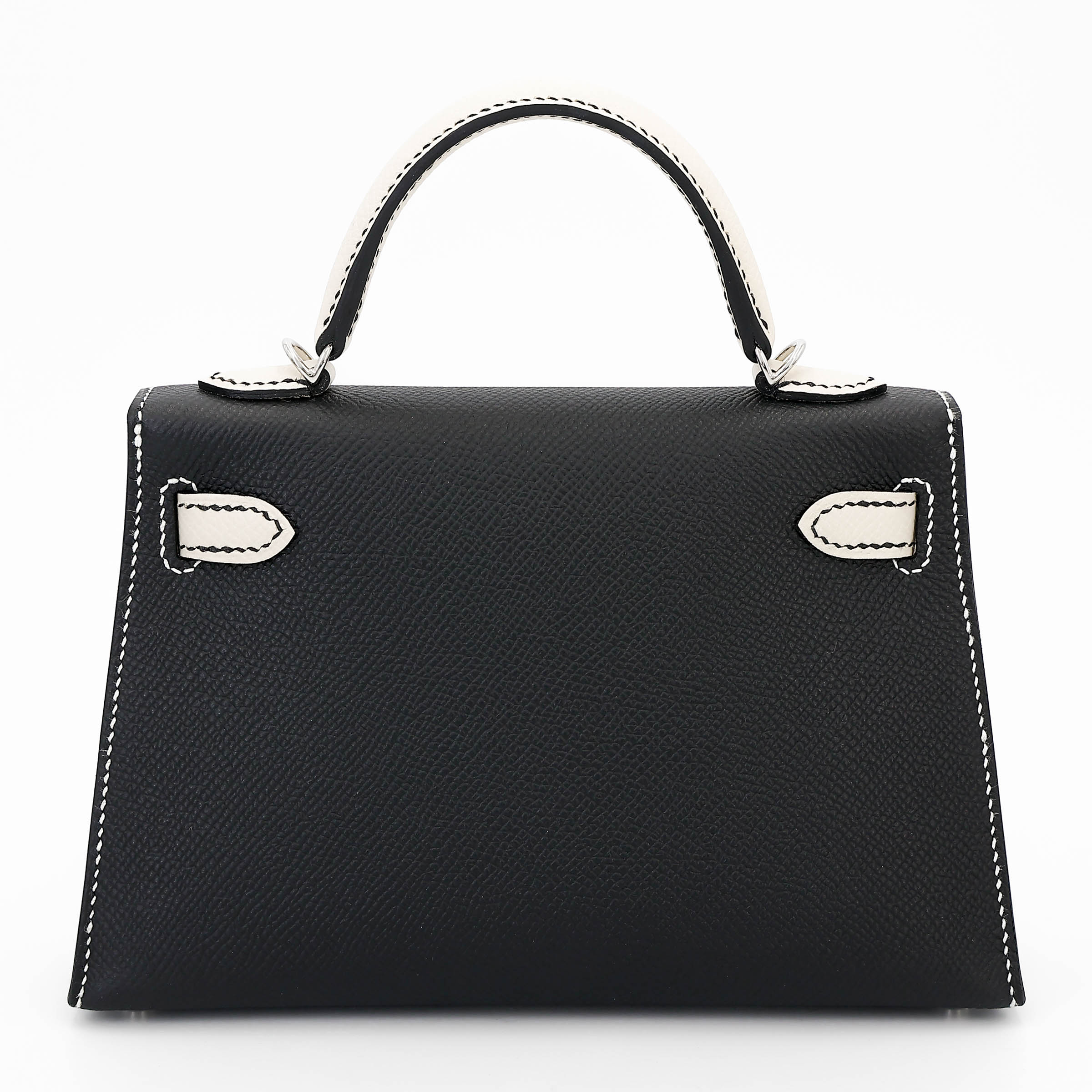 Mini Kelly II HSS Noir (89) Craie (10)