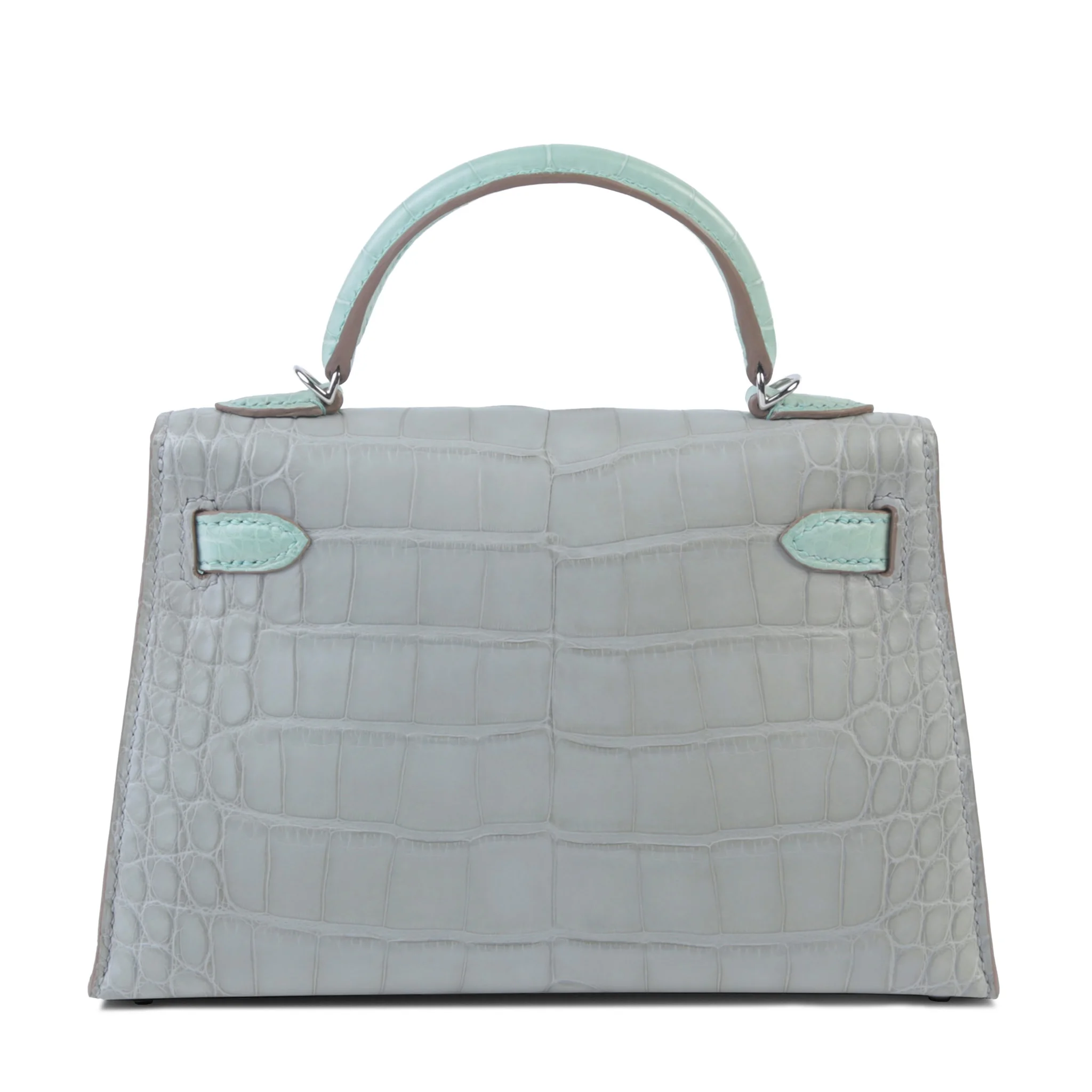 Mini Kelly II Gris Perle (80) Vert d’Eau (6U)