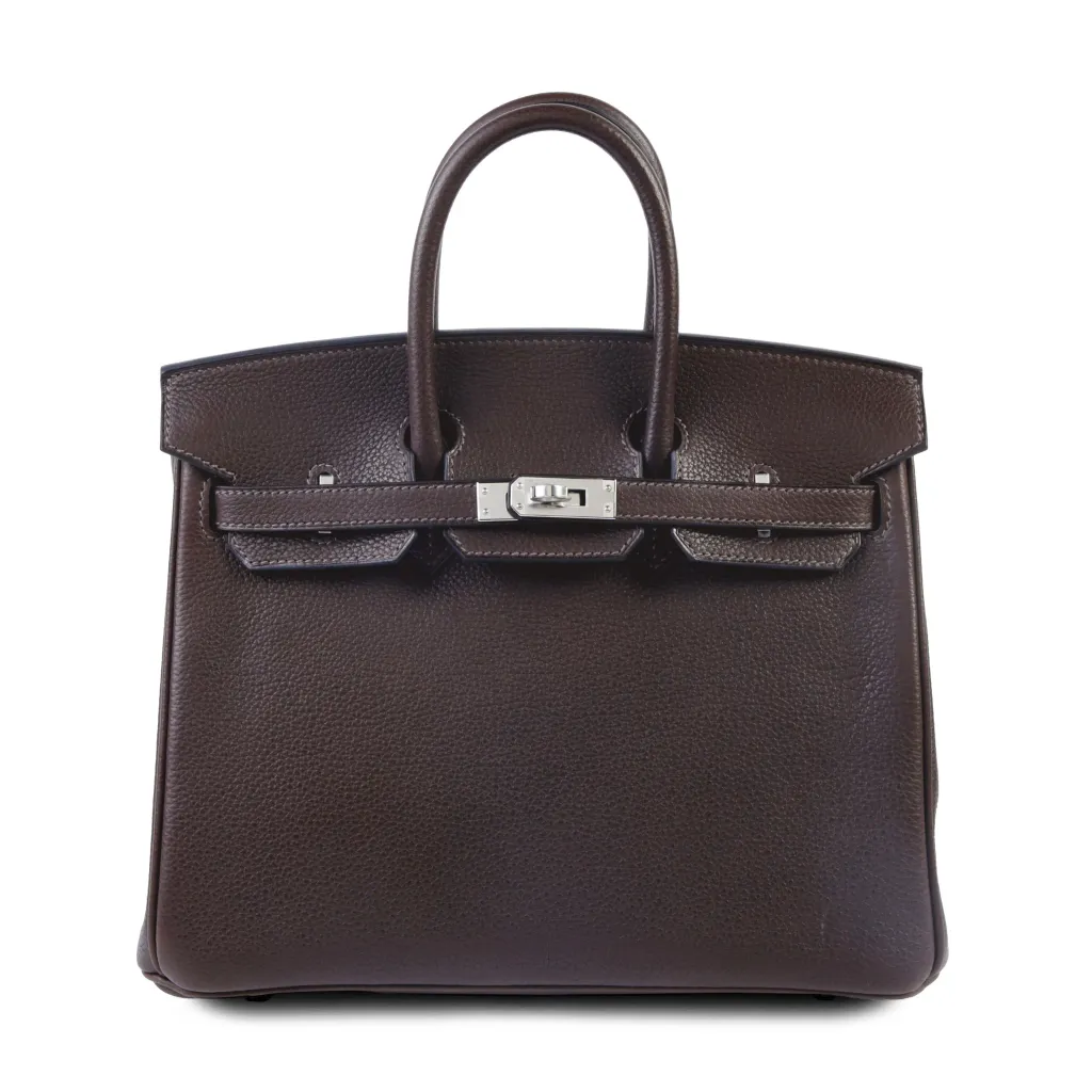 Birkin 25 46 乌木色 Ebene