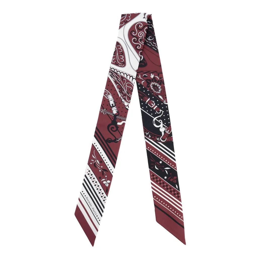 Twilly Festival des Amazones Bandana Brown White