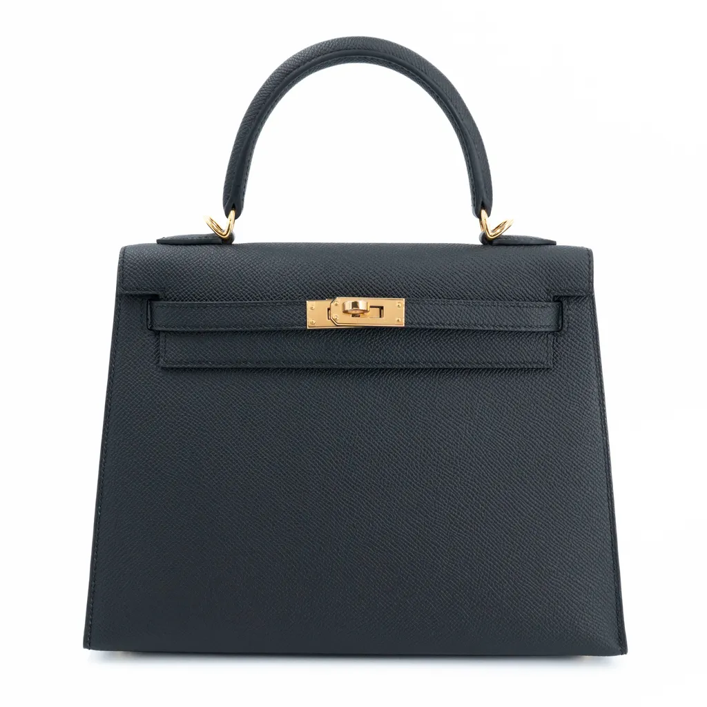 Kelly 25 Sellier Noir (89)