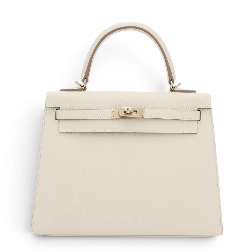 Kelly 25 外缝 10 奶昔白 Craie