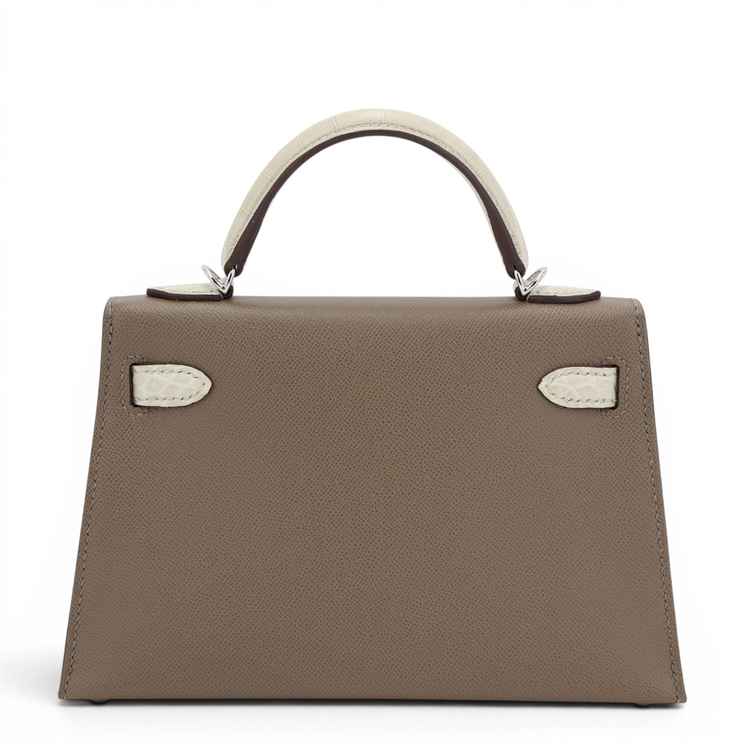 Mini Kelly 二代 Touch 8L 冰川白 Beton 18 大象灰 Etoupe