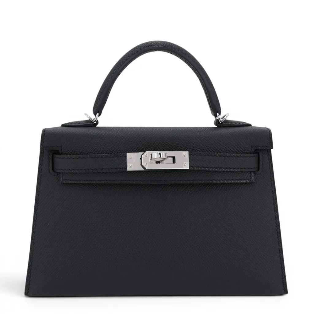 Mini Kelly 二代 89 黑色 Noir (Black)