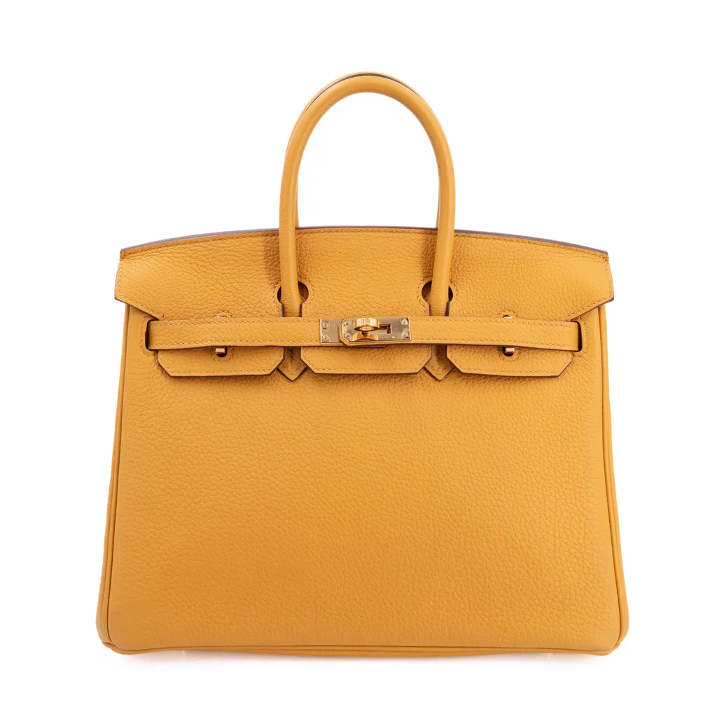 Birkin 25 Jaune Ambre (9D)