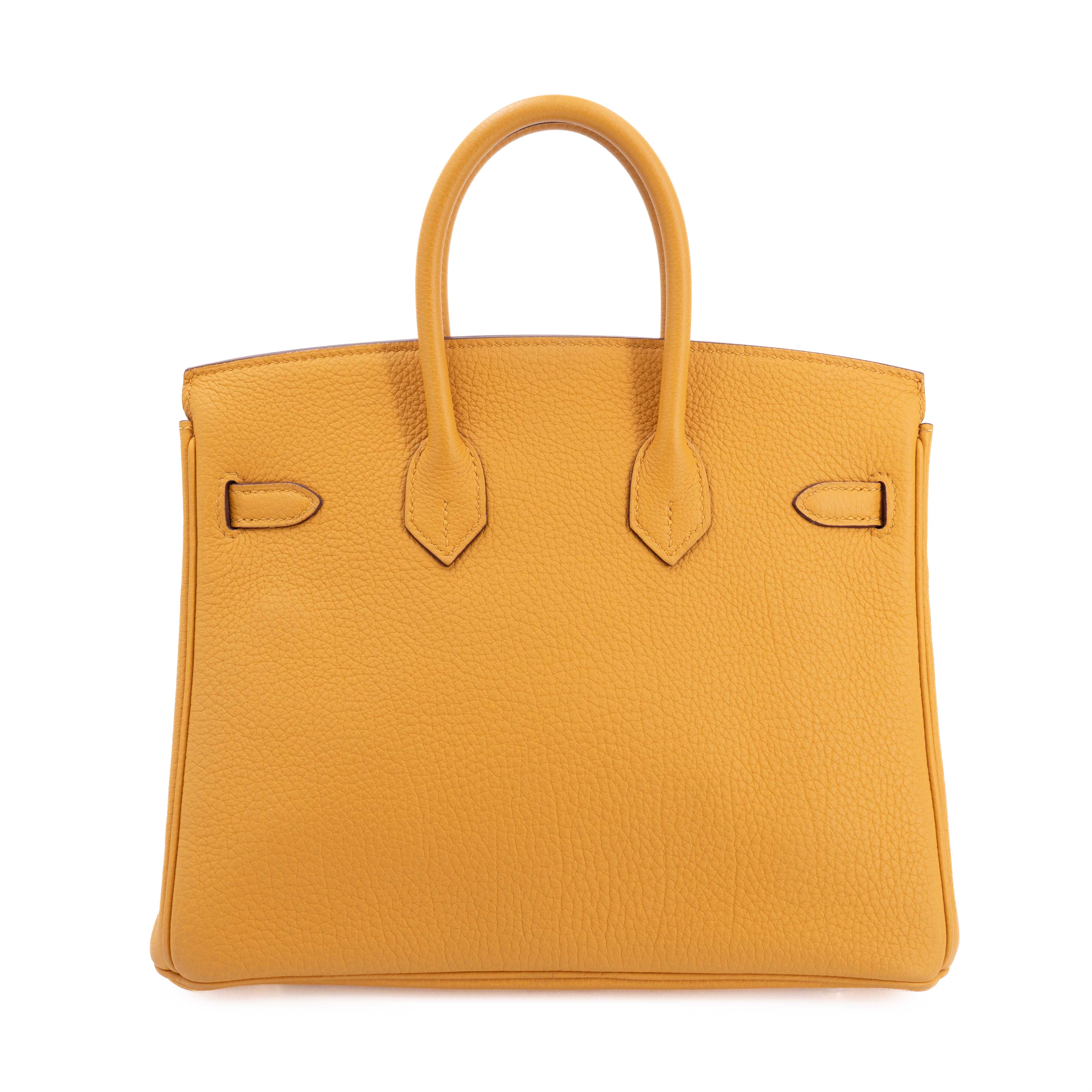 Birkin 25 Jaune Ambre (9D)