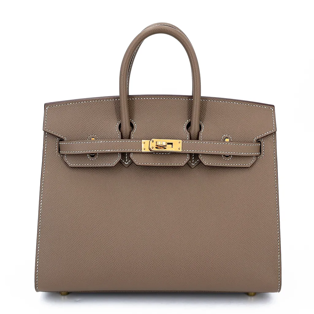 Birkin 25 Sellier Etoupe (18)
