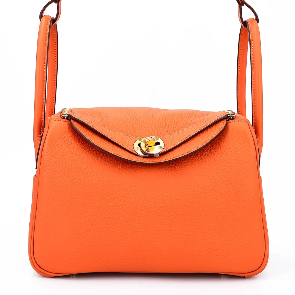 Lindy 26 93 愛馬仕橘 Orange