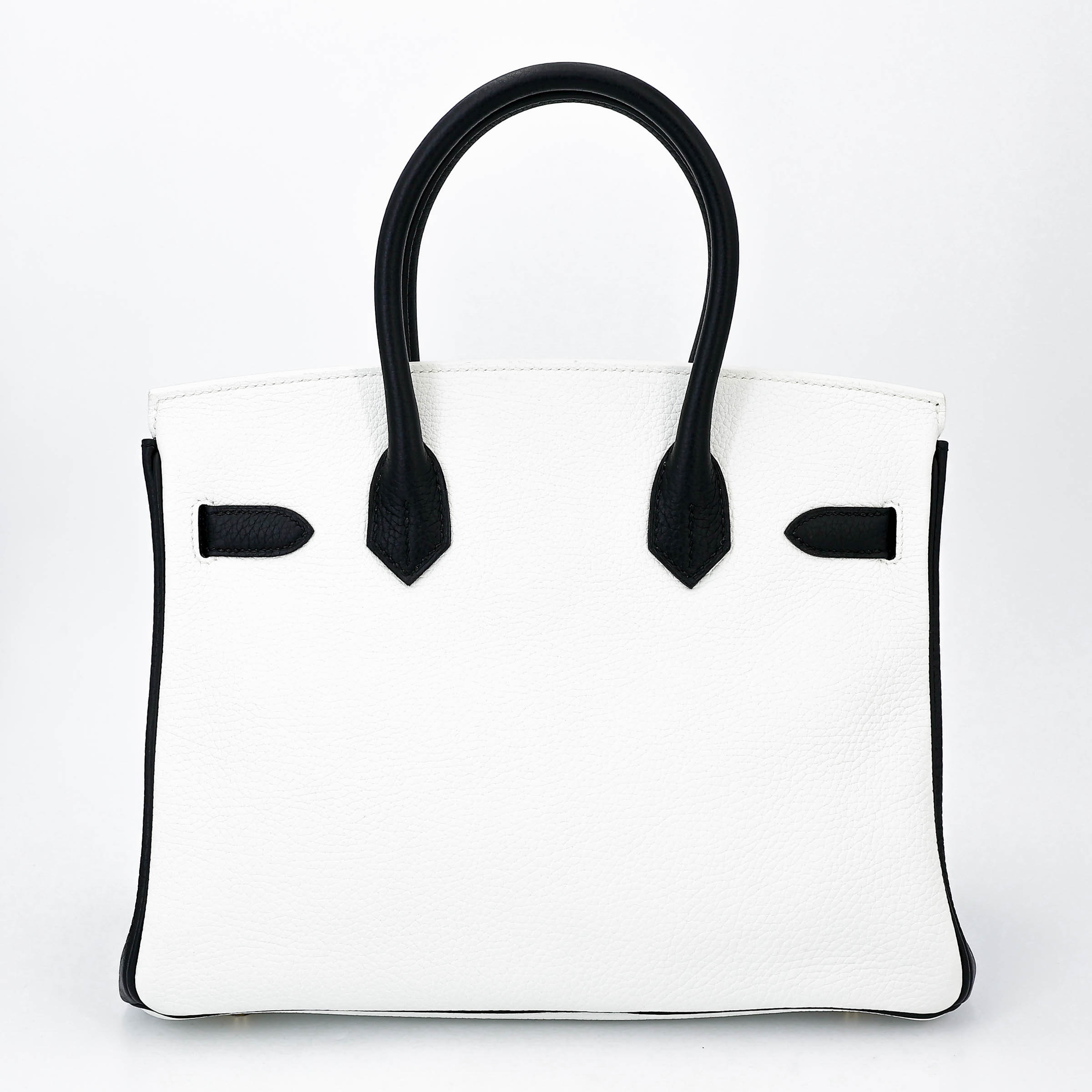 Birkin 30 HSS Noir (89) White (01)