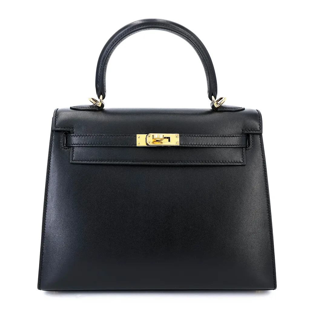 Kelly 25 Sellier Noir (89)