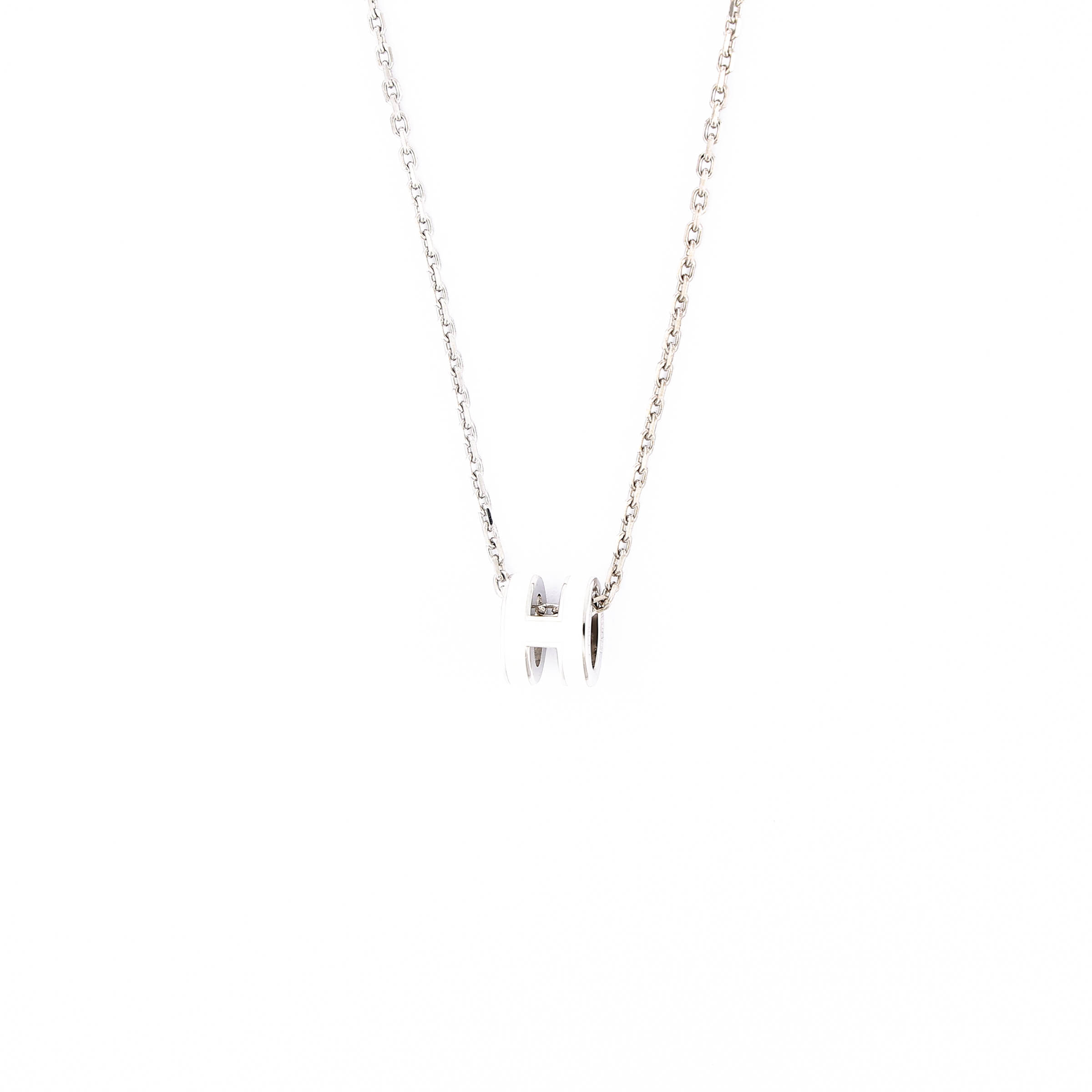 Mini Pop H 吊墜 01 純白色 White