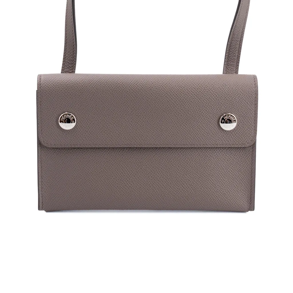 Hermesnap Wallet Etain (8F)
