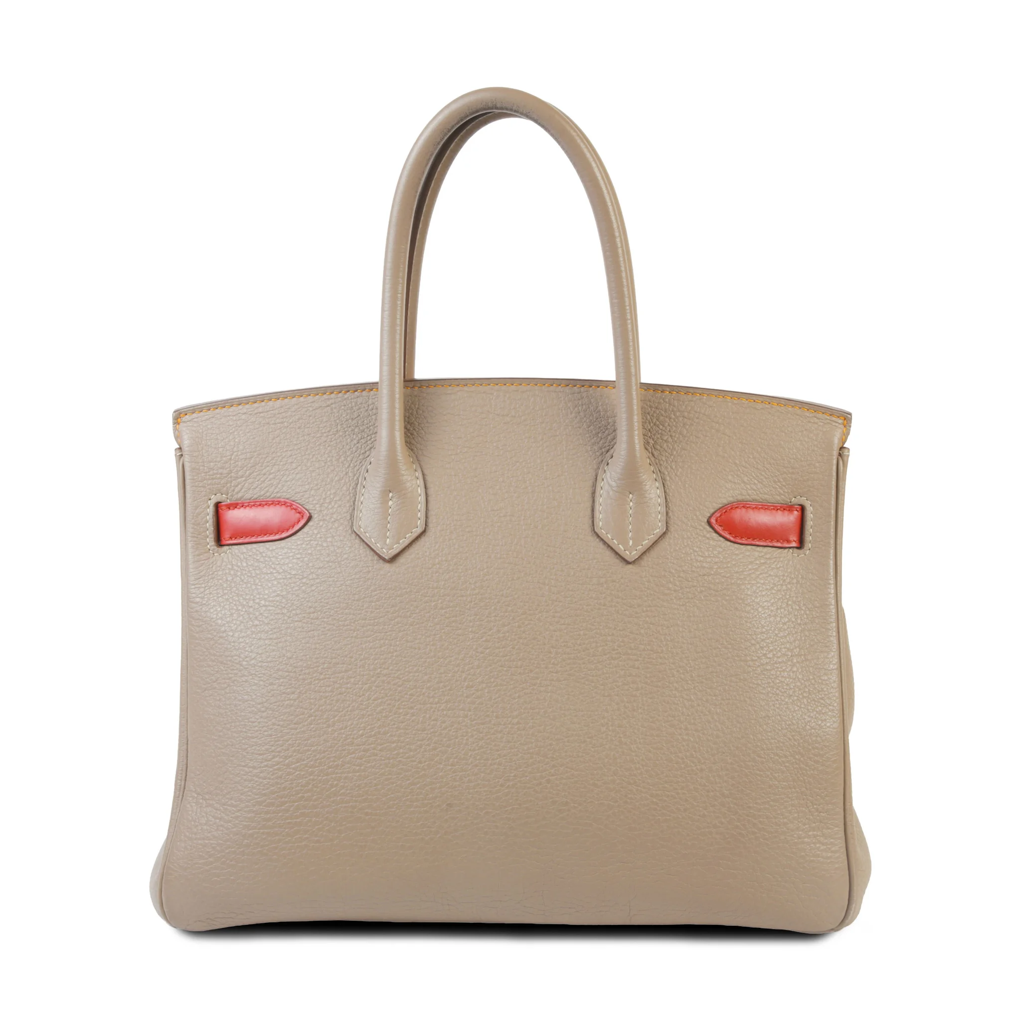 Birkin 30 Casaque 81 斑鸠灰 Gris Tourterelle 9M 三文鱼红 Sanguine 9U 芥末黄 Moutarde