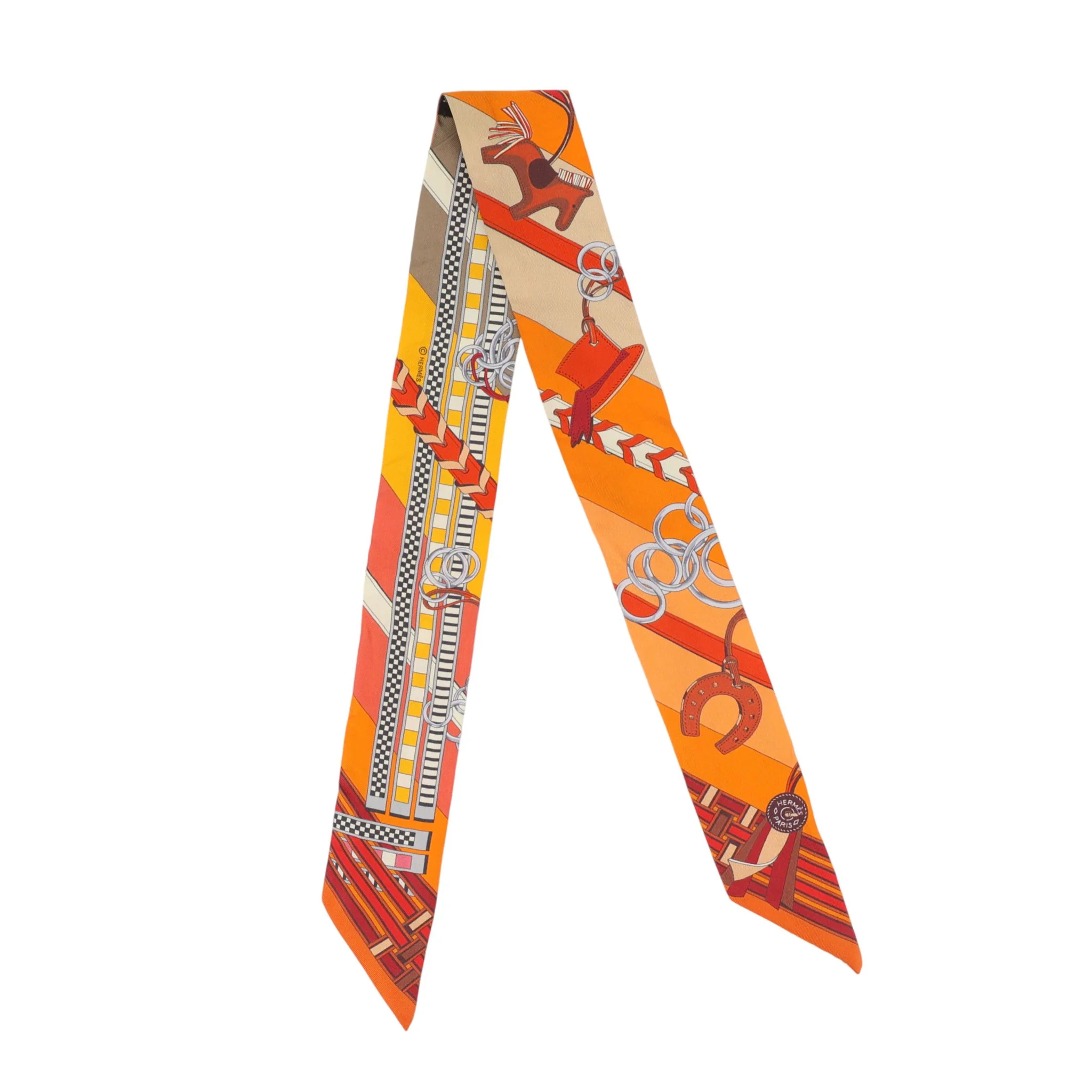 Brides et Gris-Gris Twilly Orange