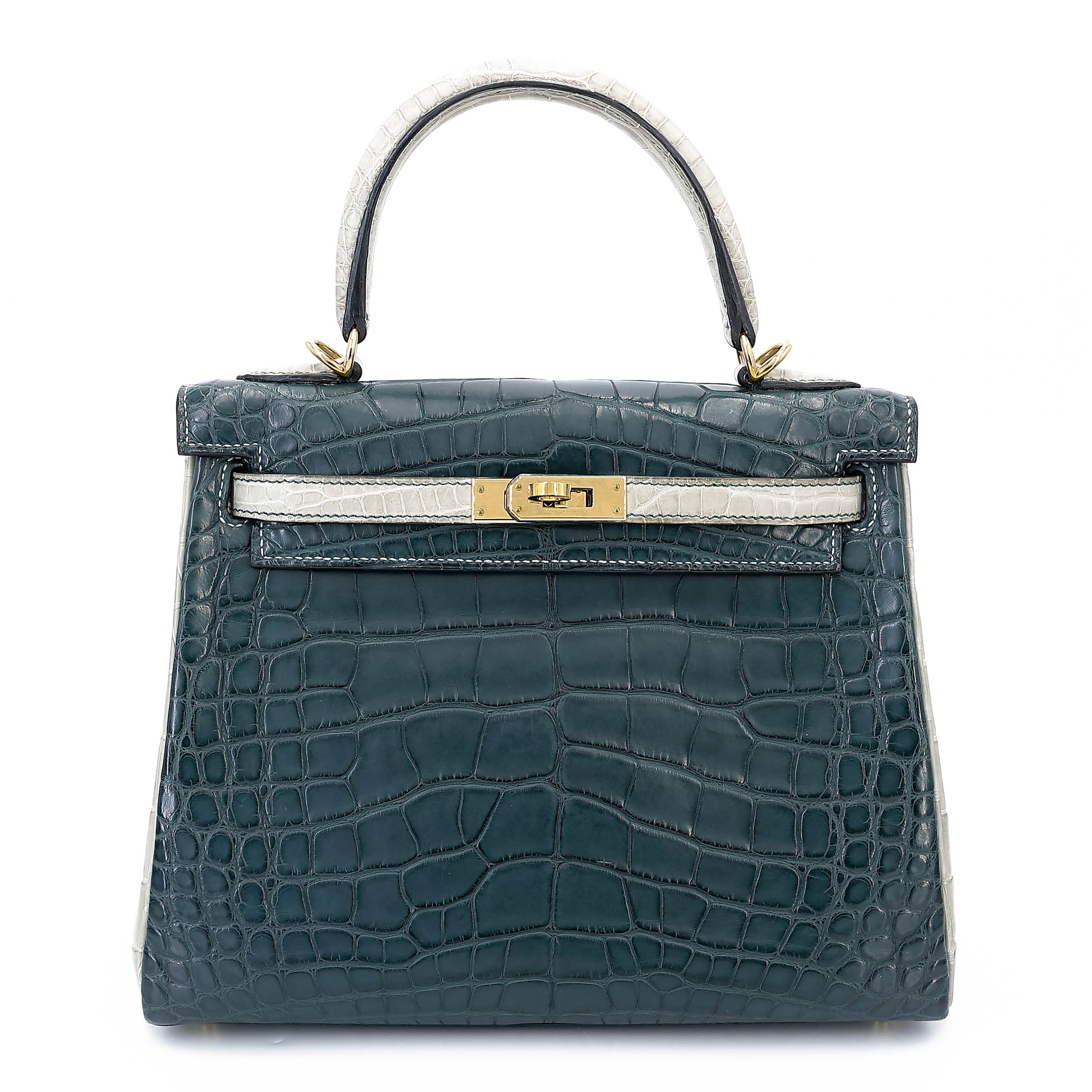Kelly 25 HSS Vert Cypress (6O) Gris Perle (80)