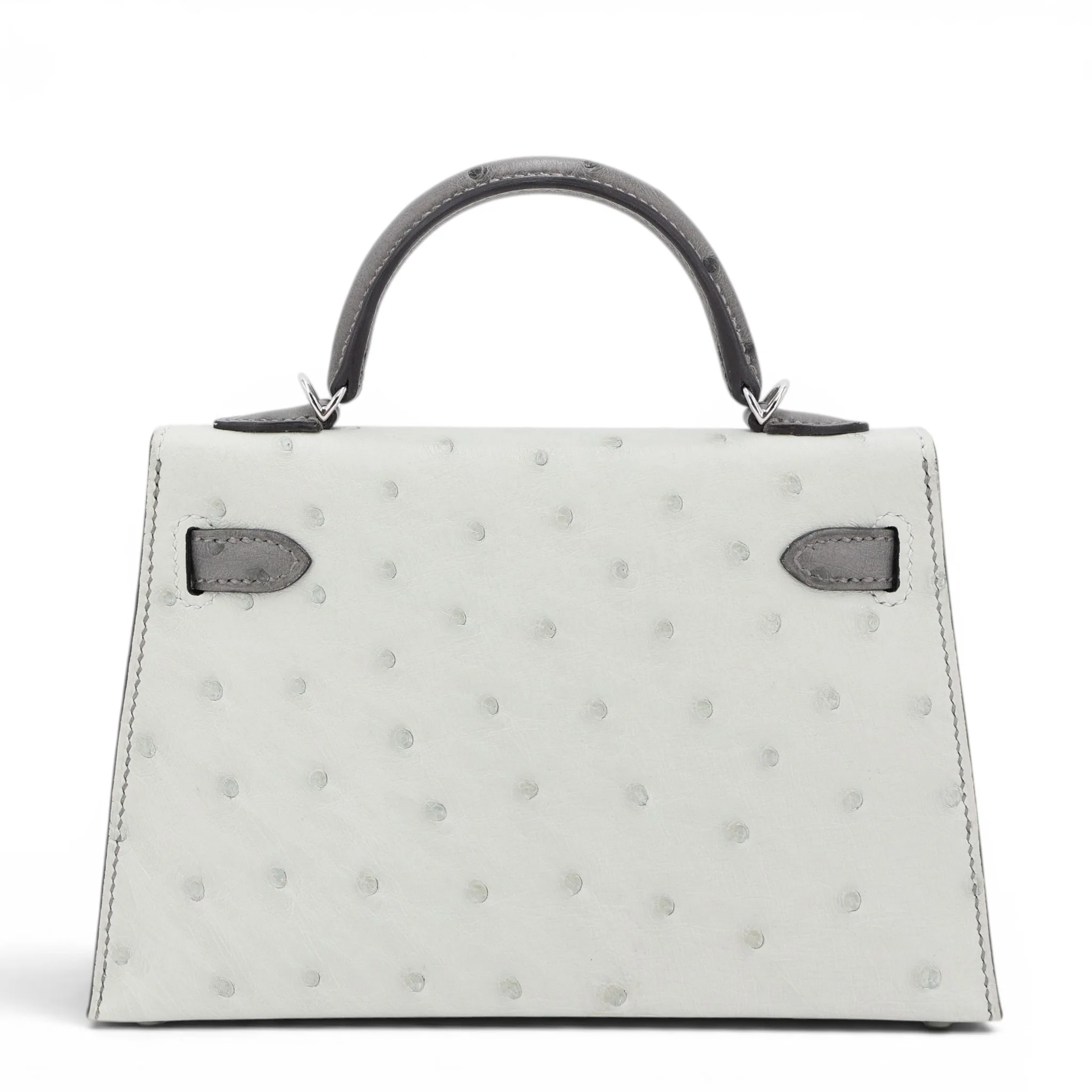 Mini Kelly 二代 0L Gris Meyer 积雨云灰 80 珍珠灰 Gris Perle