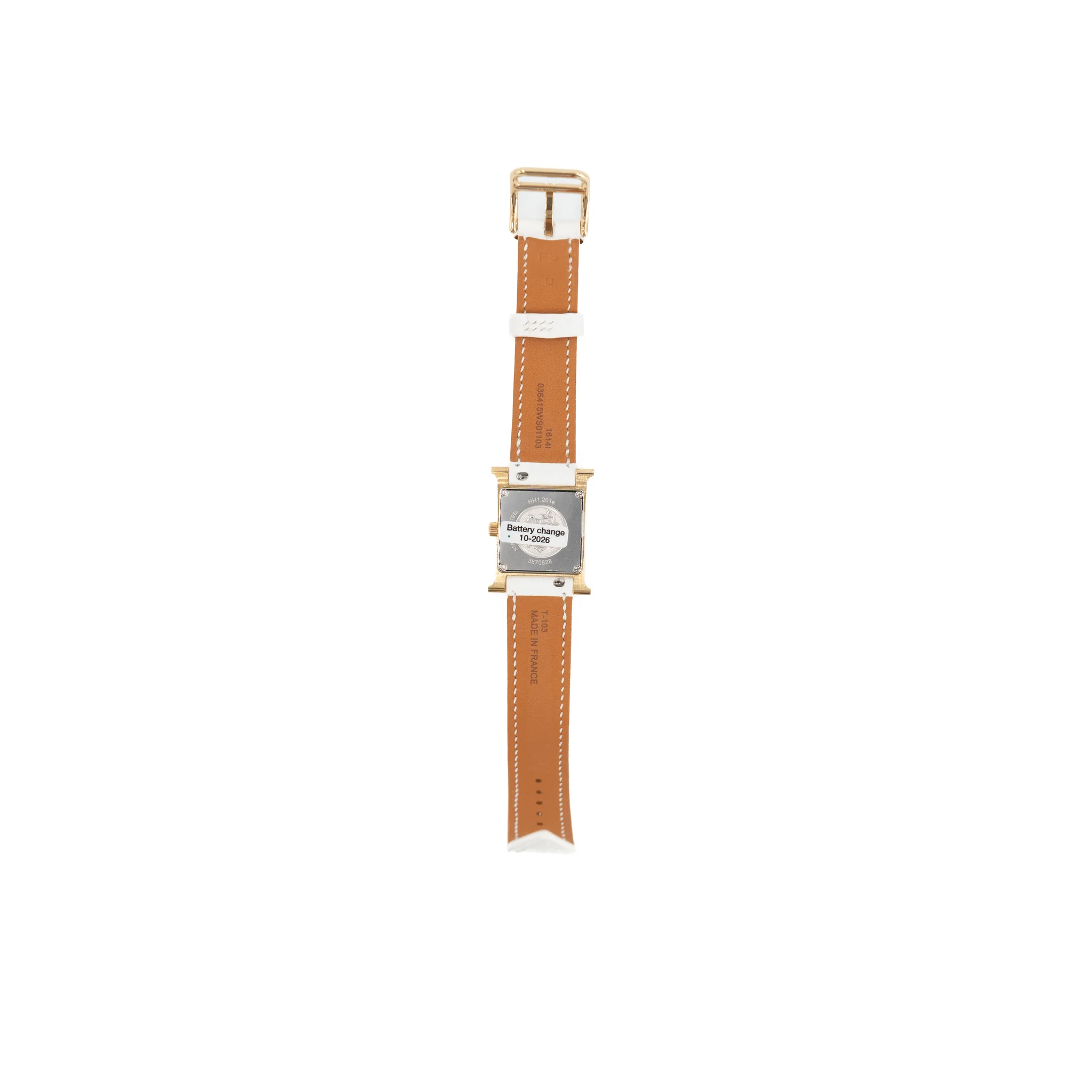 Heure H 腕表 21mm 01 纯白色 White