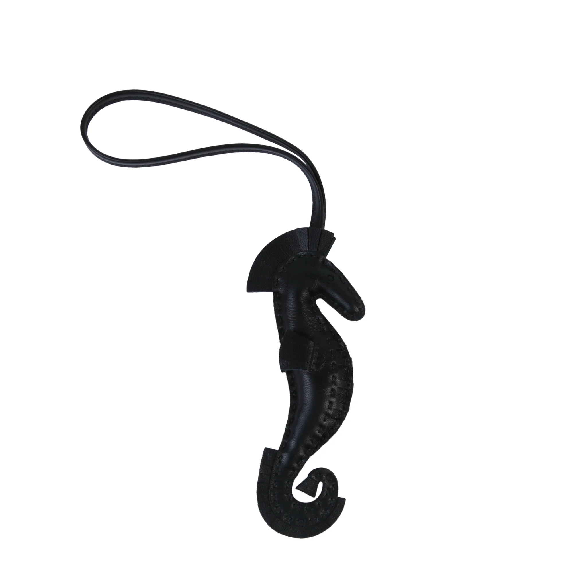 Seahorse charm Noir (89)