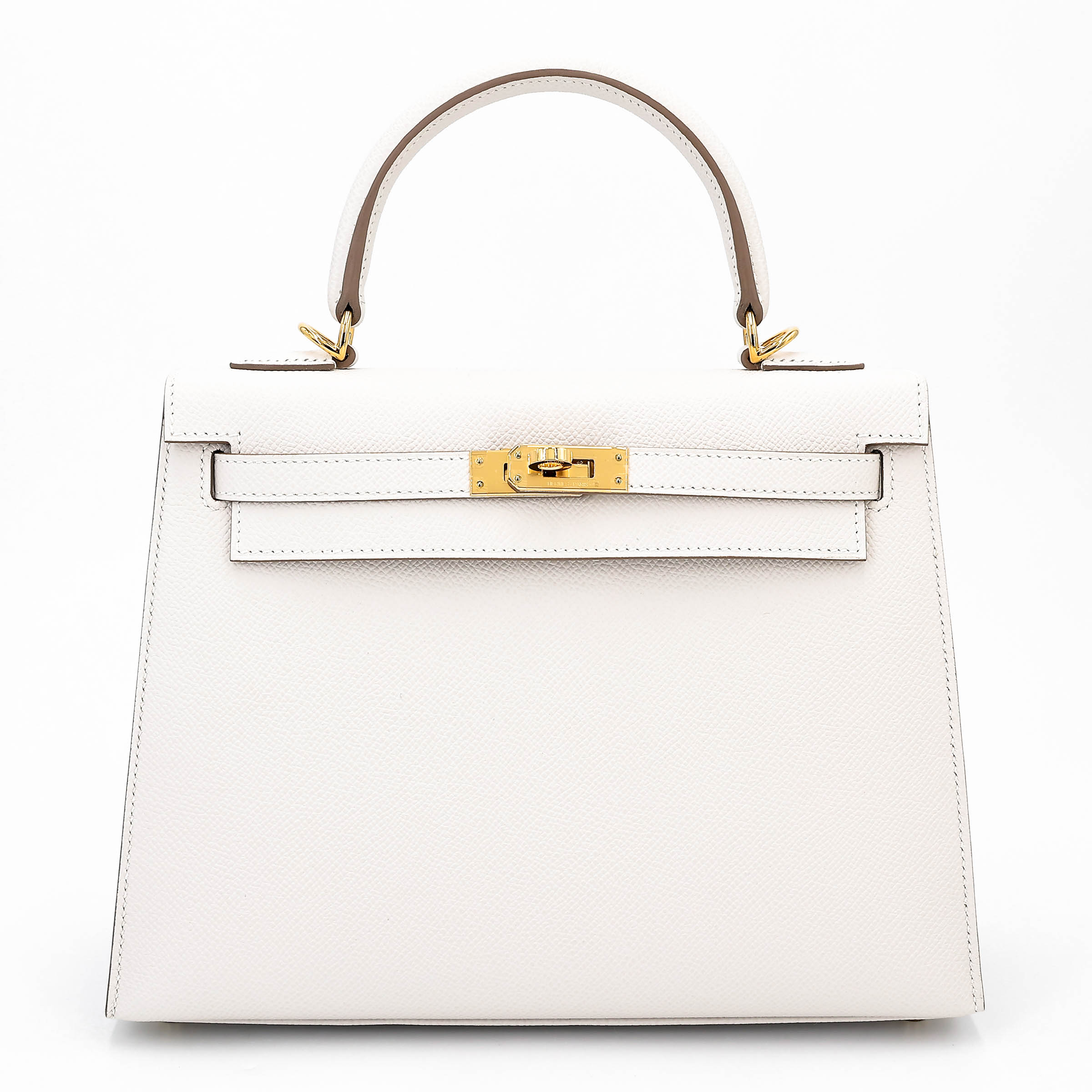 Kelly 25 外縫 M4 奶灰色 Gris Pale