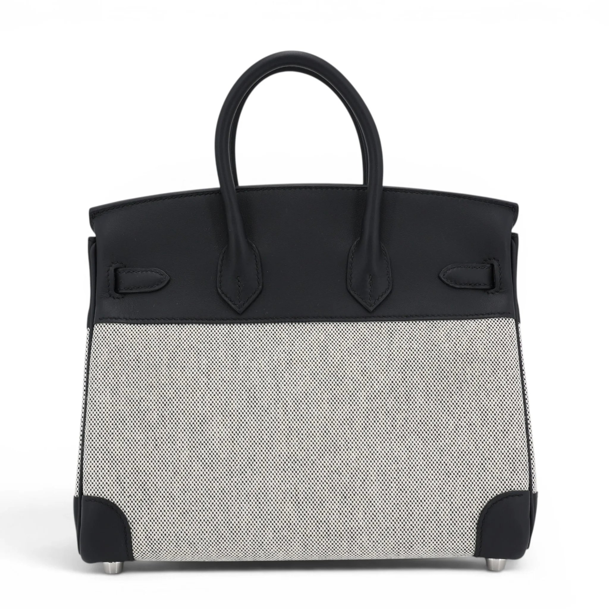 Birkin 25 Noir (89) Ecru
