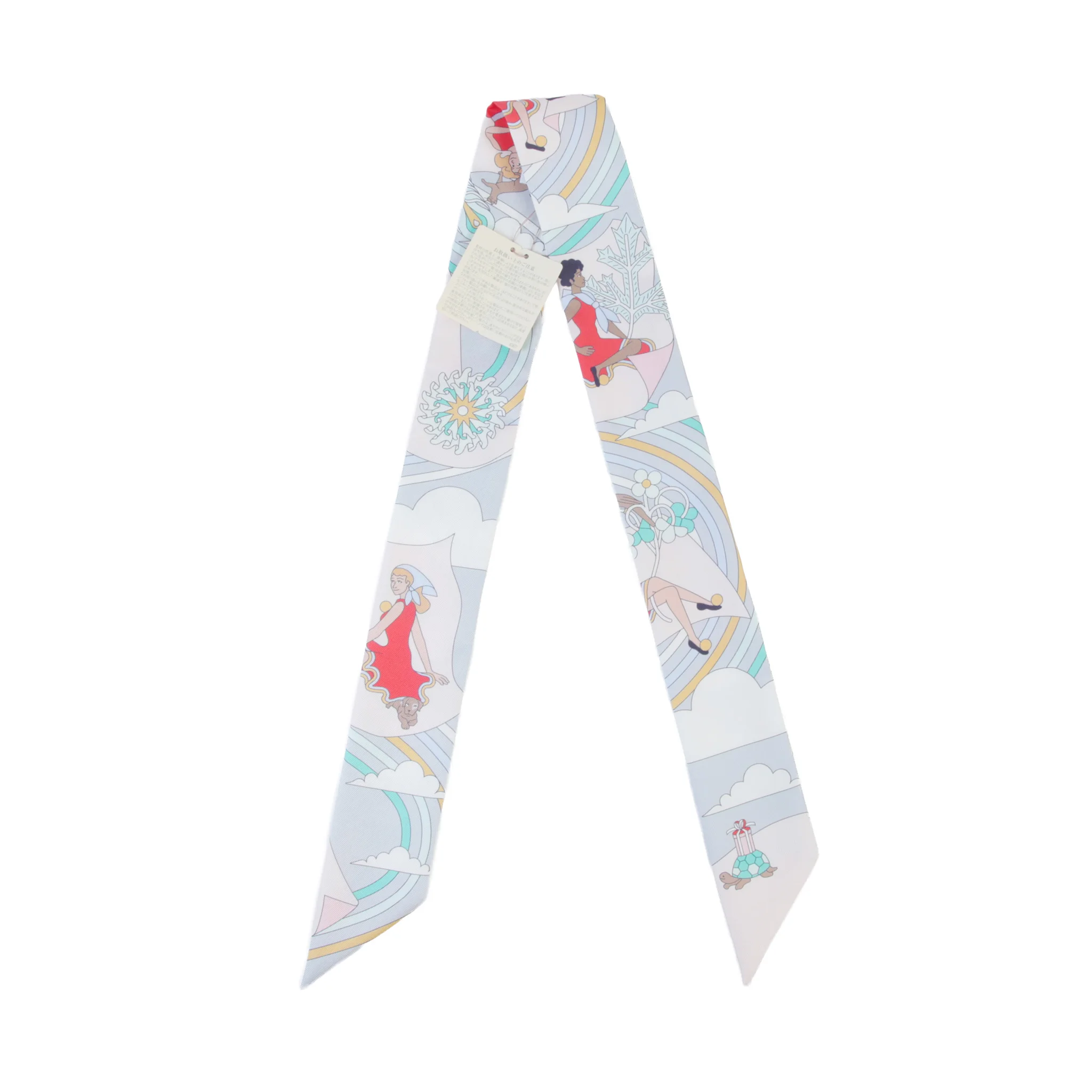 Twilly CARRES VOLANTS Pink