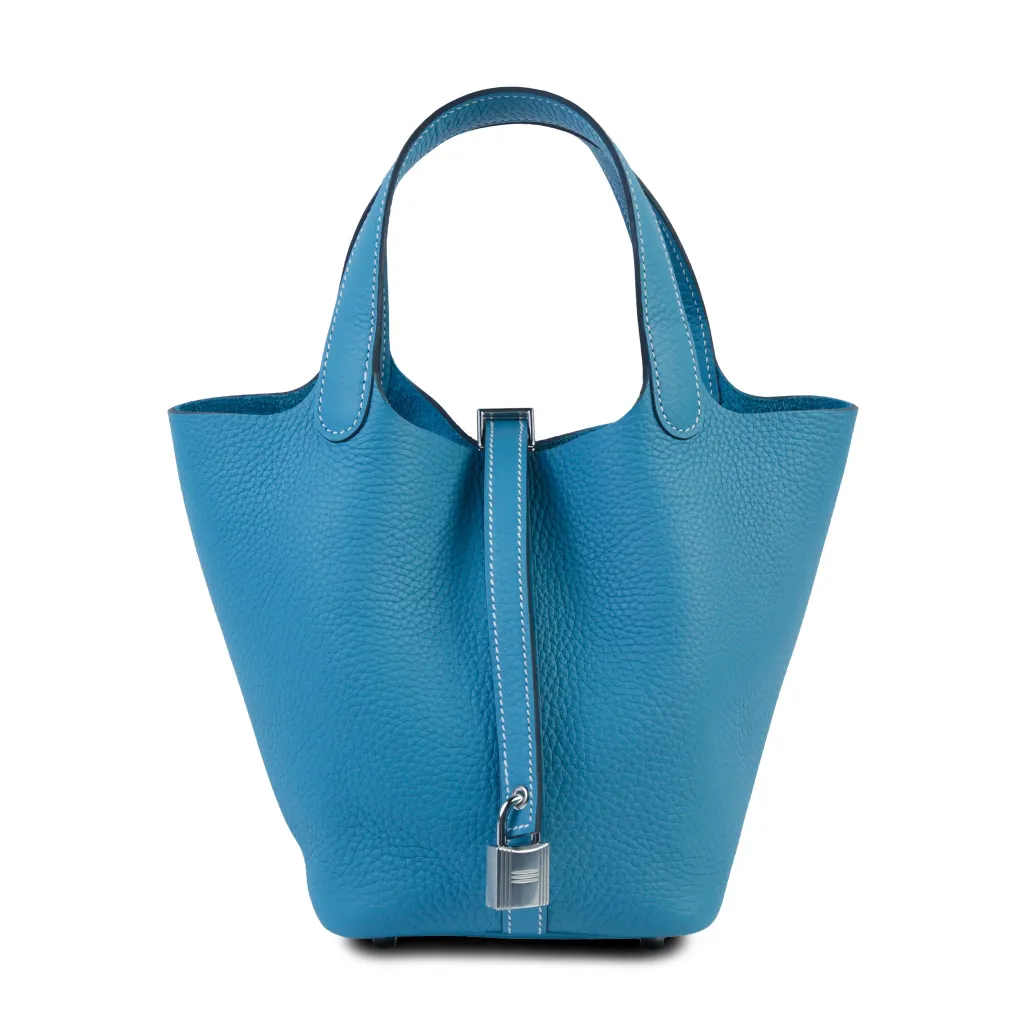 Picotin Lock PM New Bleu Jean (D2)
