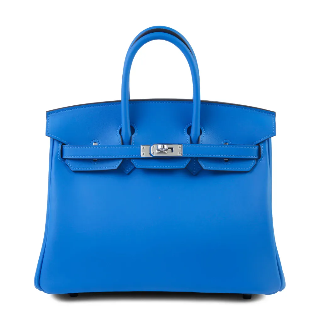 Birkin 25 Bleu Hydra (T7)