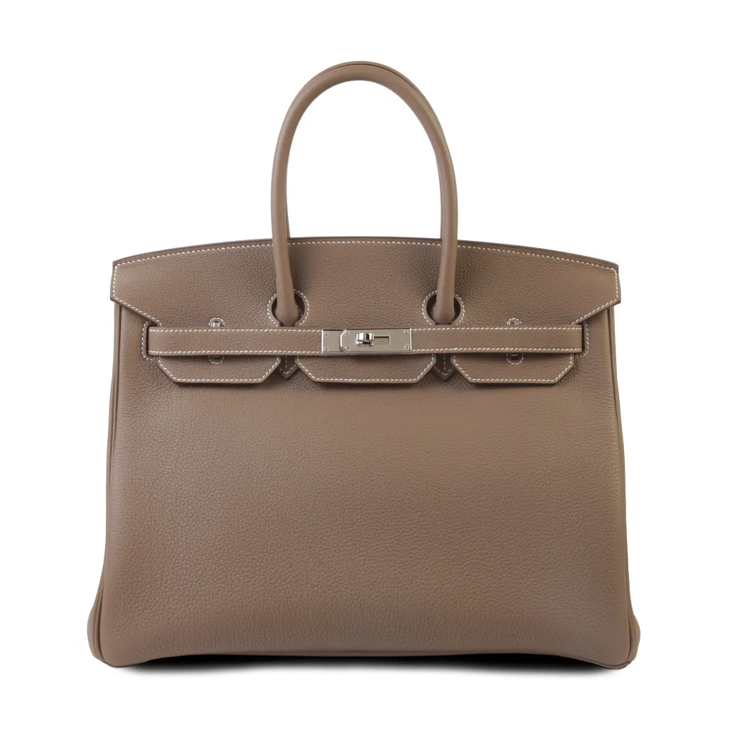 Birkin 35 18 大象灰 Etoupe