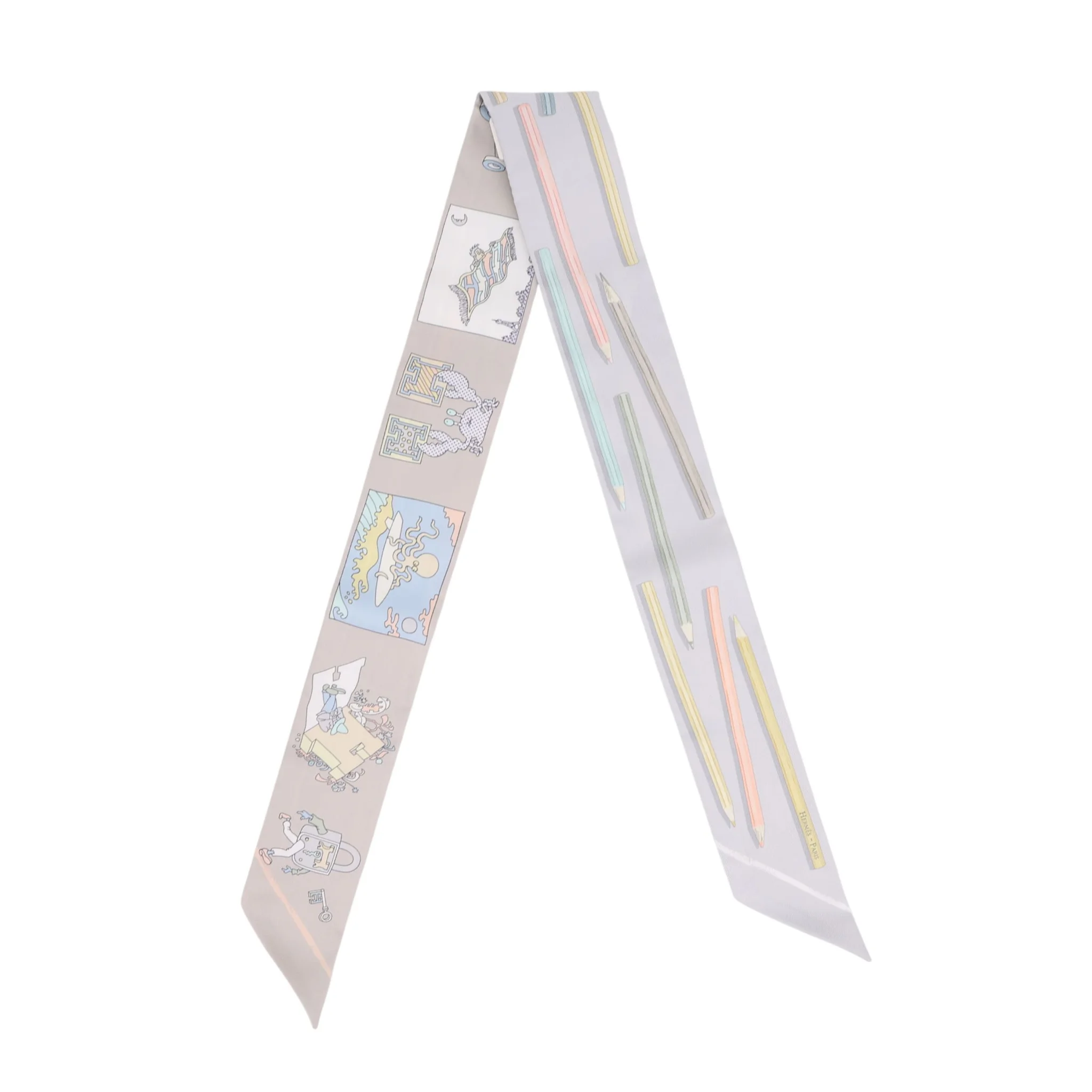Twilly A Vos Crayons et Carre Libre Gray