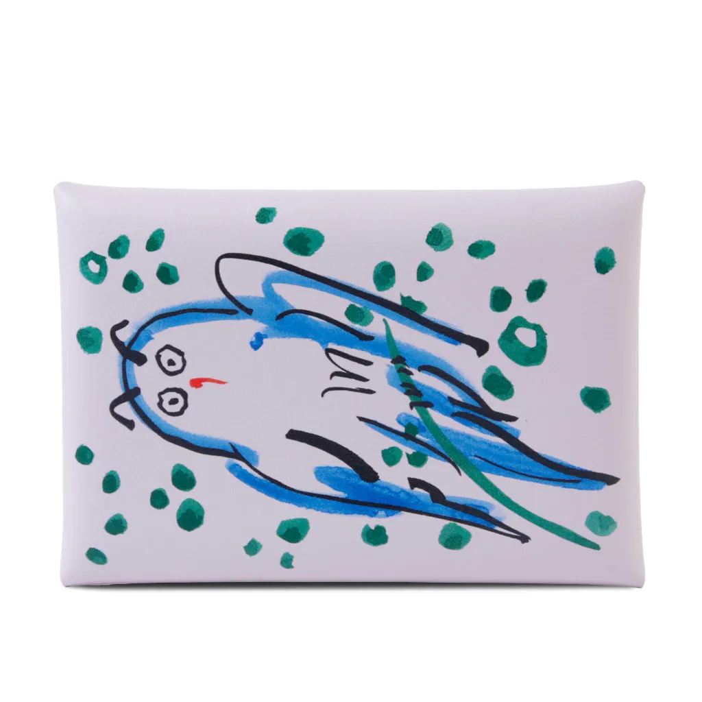Calvi Duo card holder Spring Ow Mauve Pale (09)