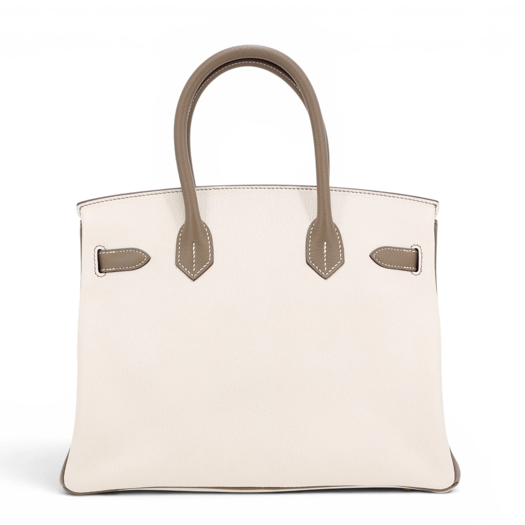 Birkin 30 HSS Craie (10) Etoupe (18)