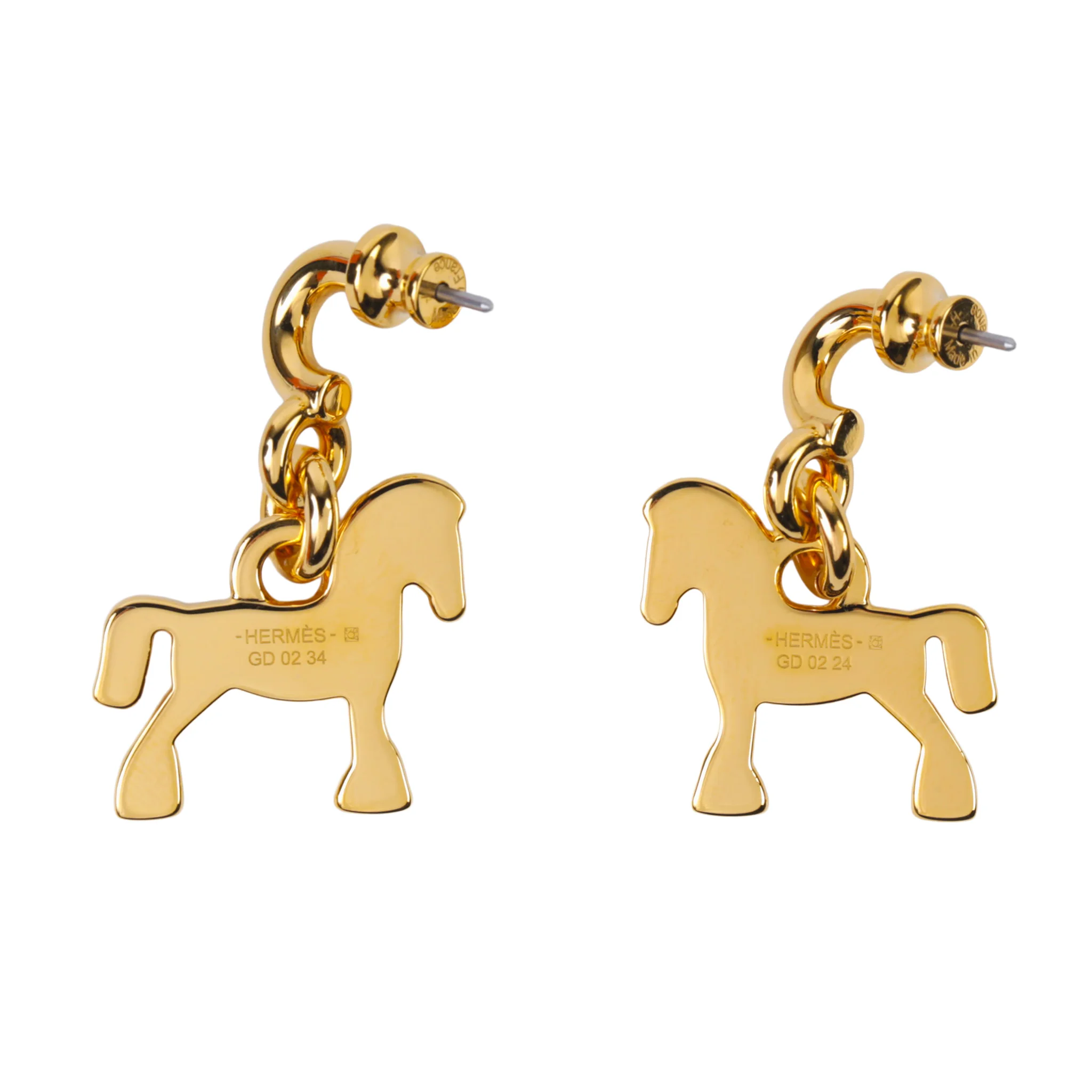 Cheval earrings Blue