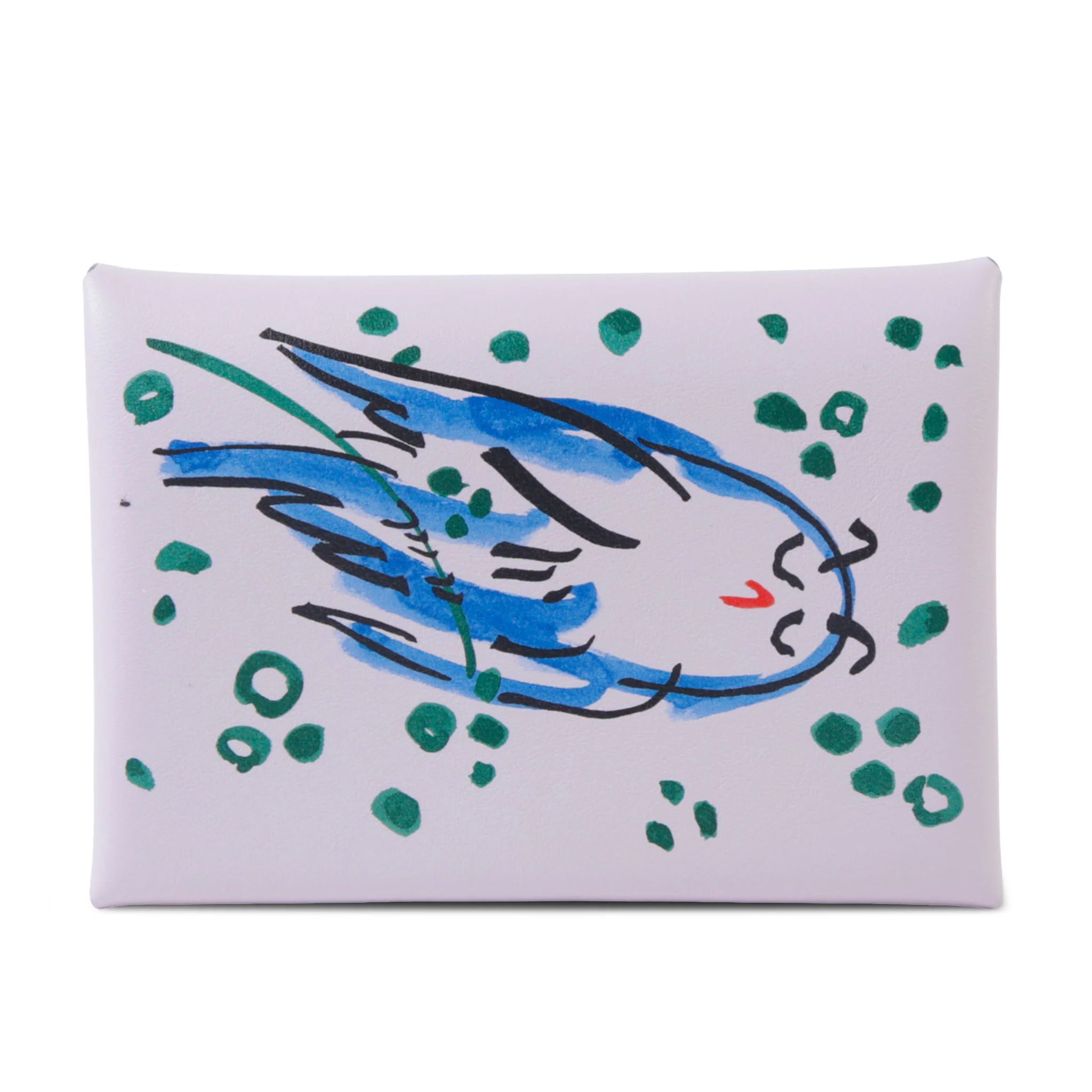 Calvi Duo card holder Spring Ow Mauve Pale (09)