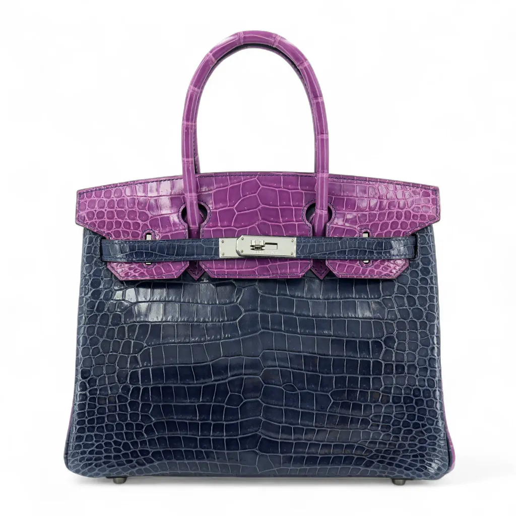 Birkin 30 HSS Bleu Orage (Y7) Violine (5C)