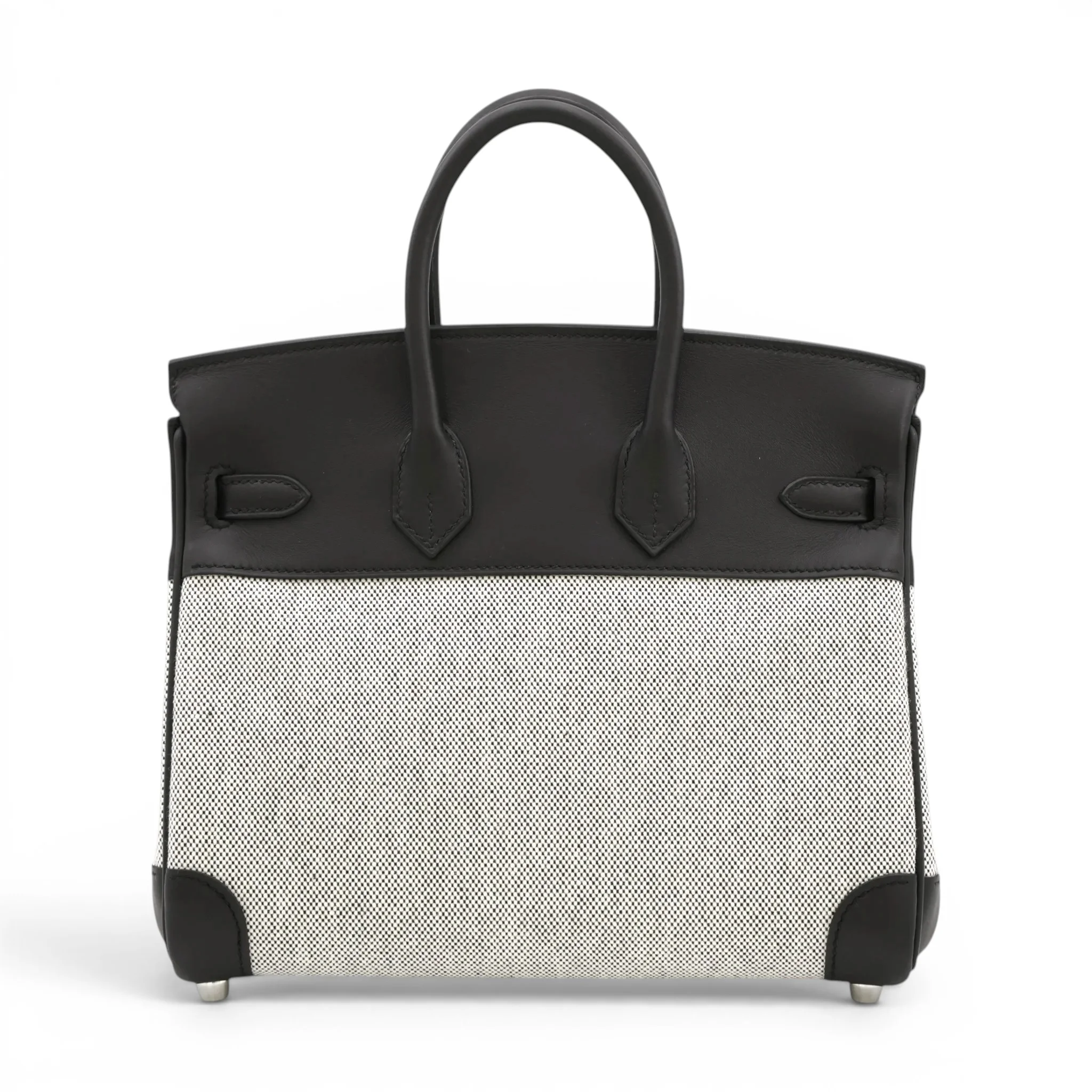 Birkin 25 Noir (89) Ecru