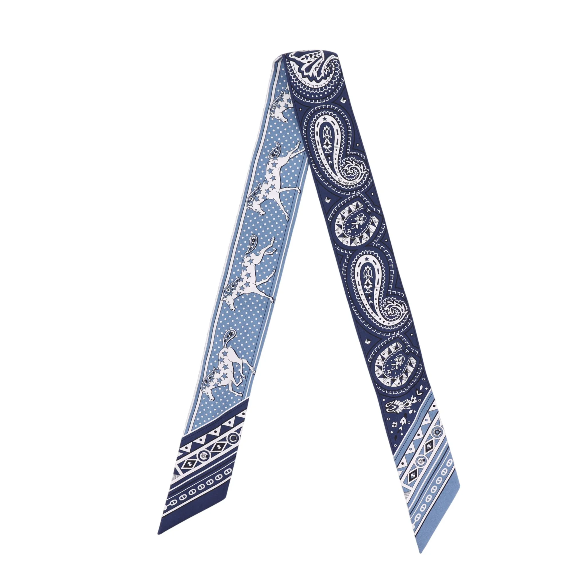 Twilly Cheval de Coeur Bandana Blue
