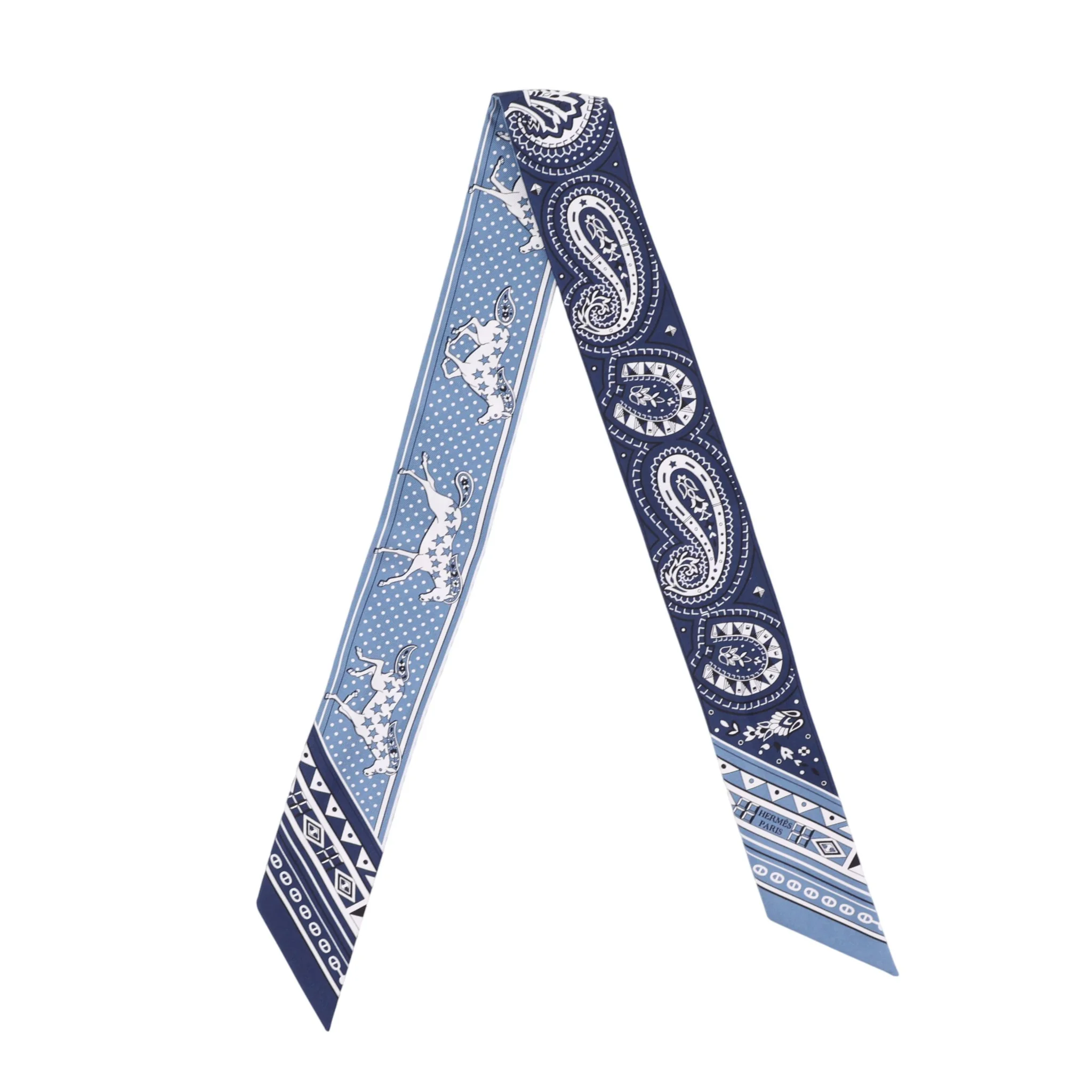 Twilly Cheval de Coeur Bandana Blue