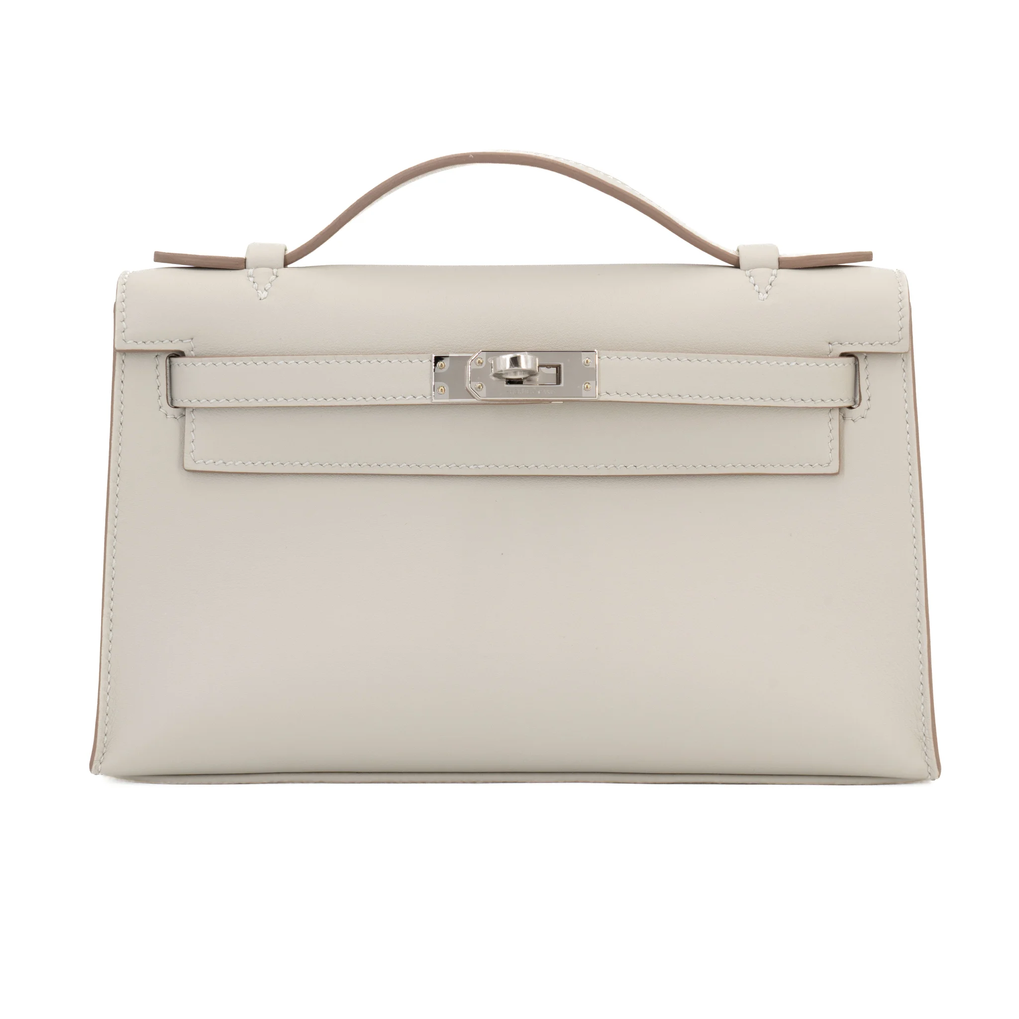 Kelly Pochette Gris Perle (80)
