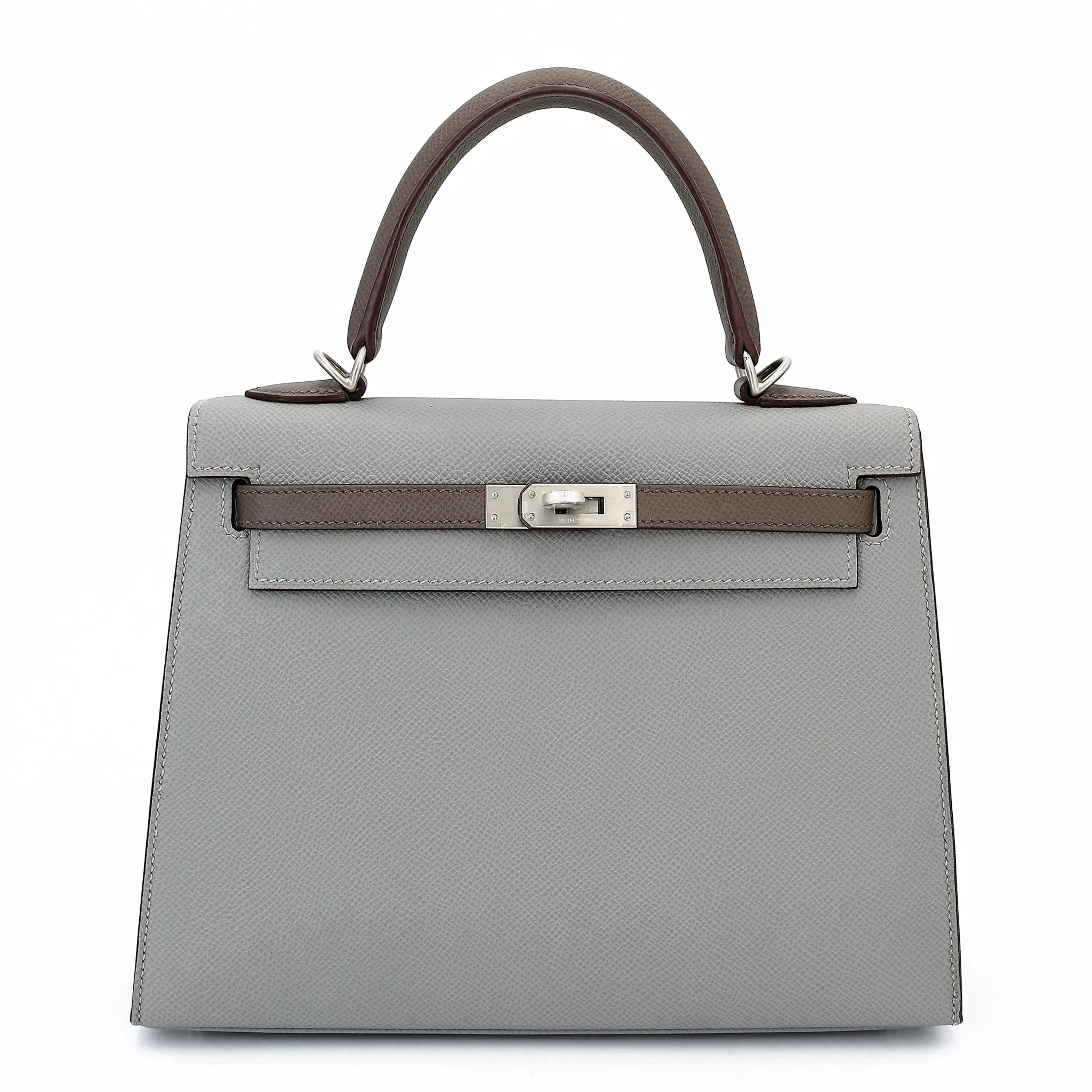 Kelly 25 Sellier HSS Gris Mouette (4Z) Etain (8F)