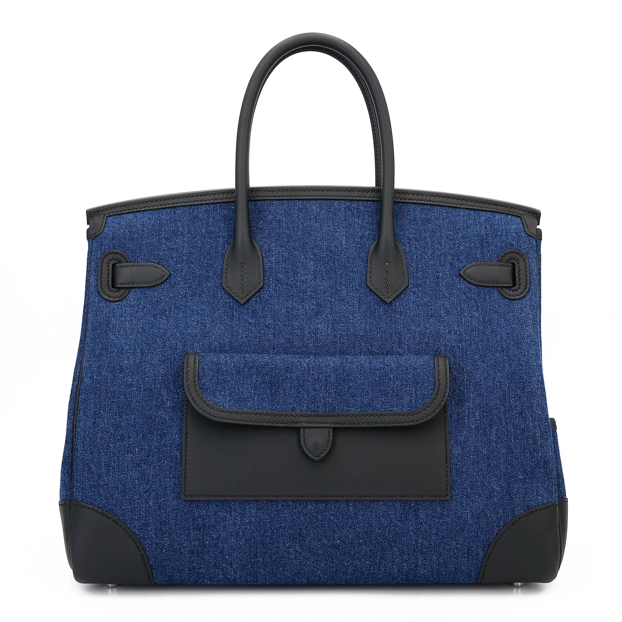 Birkin Cargo 35 Denim 牛仔藍