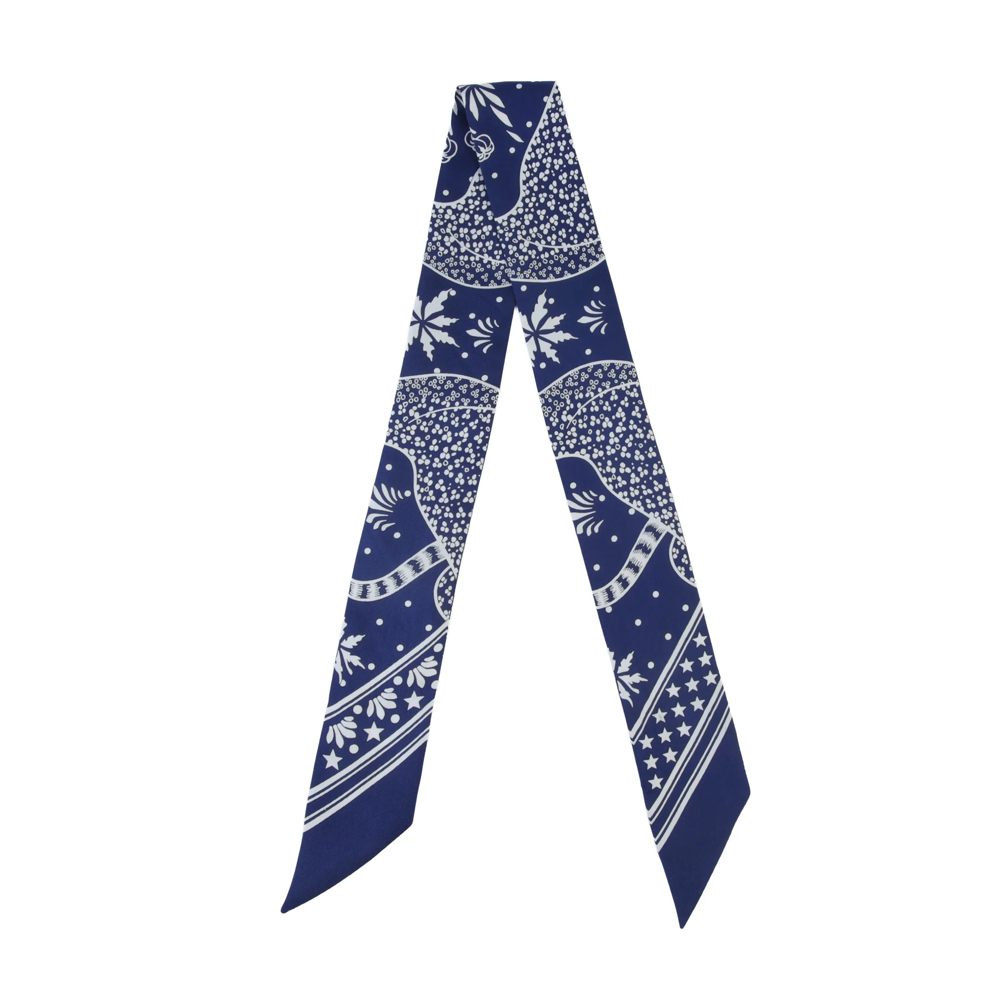 Twilly Les Leopards Bandana Navy White