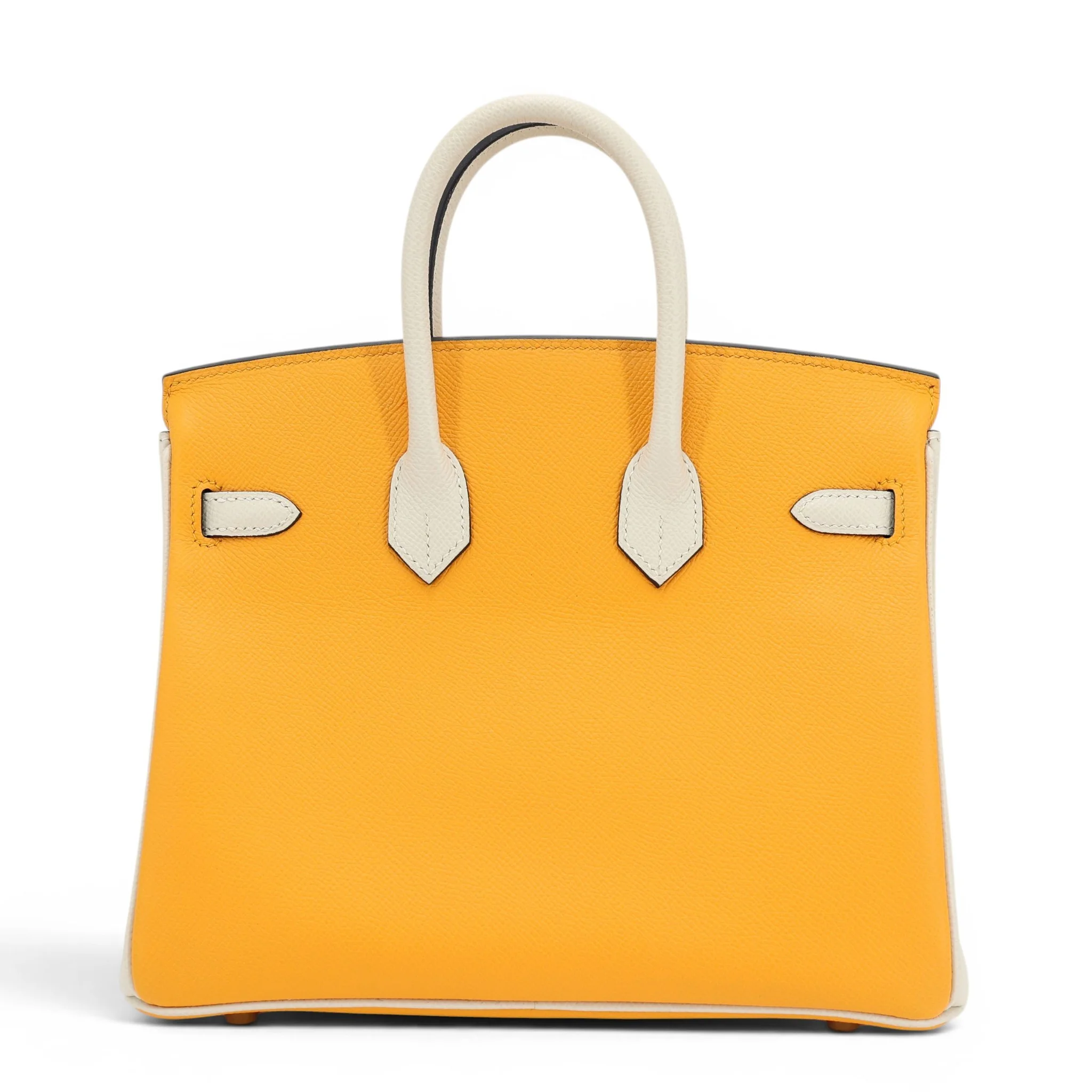 Birkin 25 Jaune d’Or (9V) Craie (10)