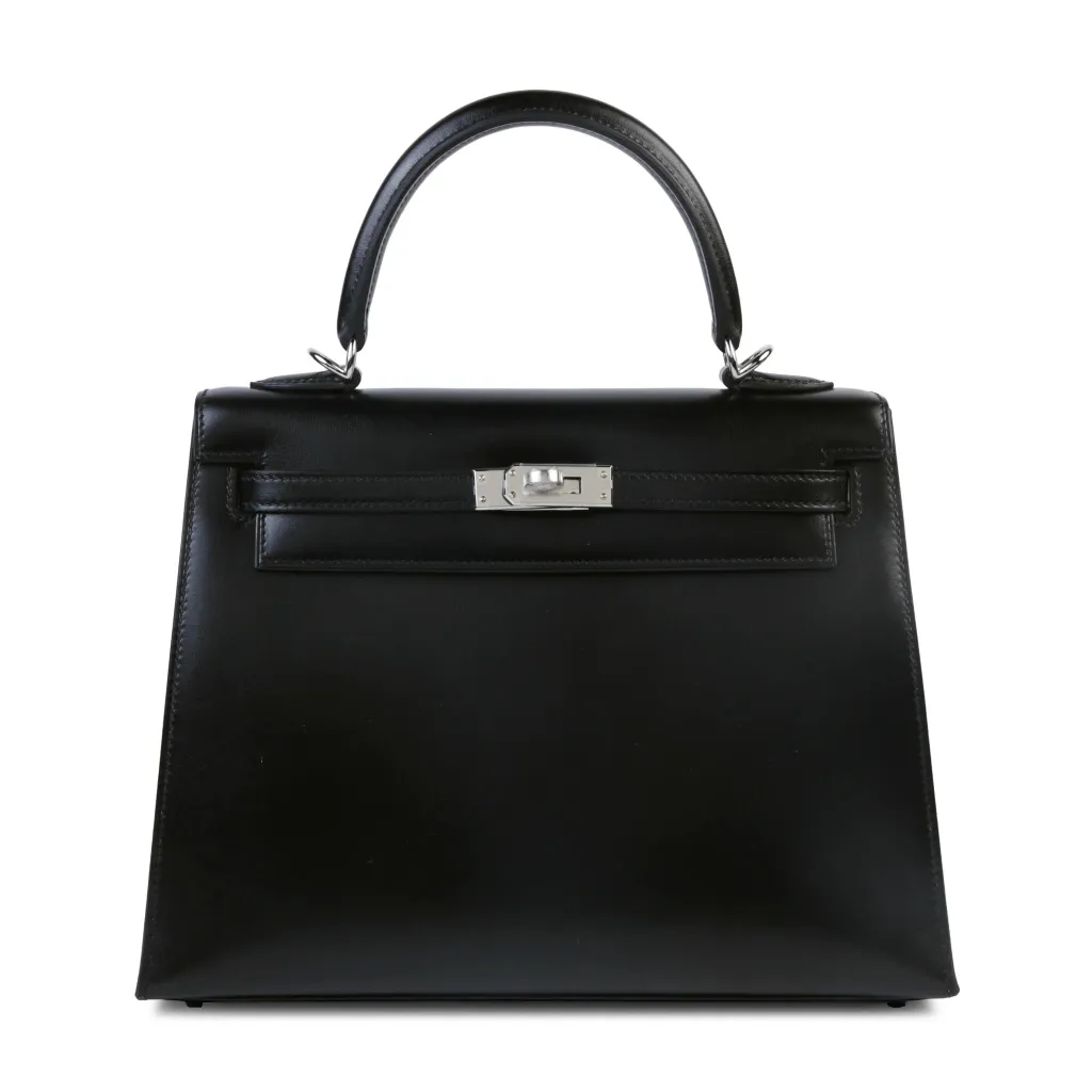 Kelly 25 Sellier Noir (89)