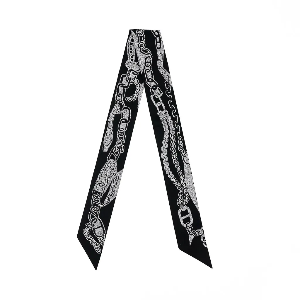 Twilly 絲帶 Boucles et Maillons 黑色