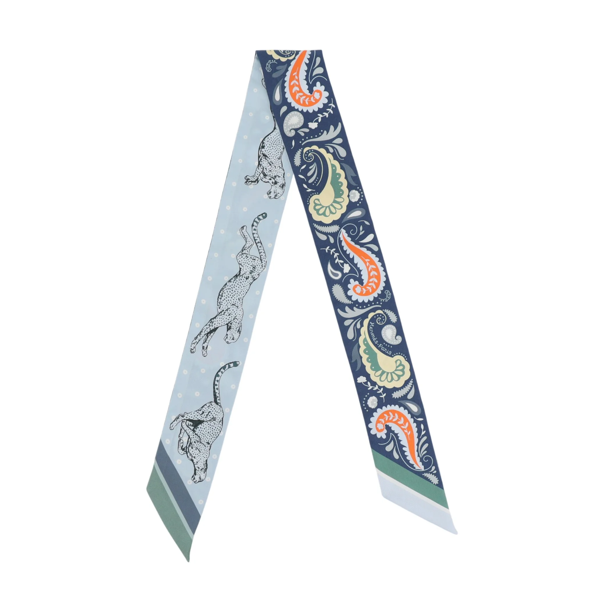 Twilly 丝带 Guepards Bandana 蓝色