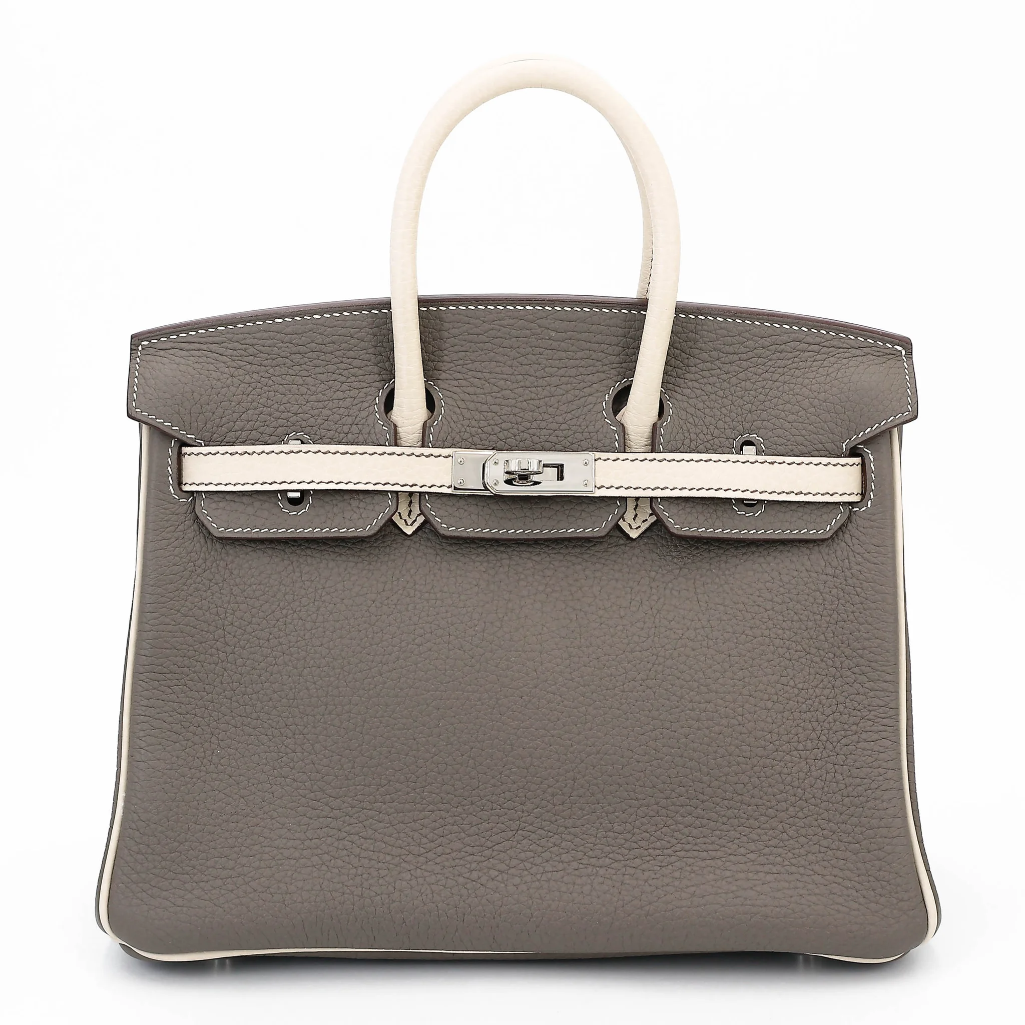 Birkin 25 HSS Etain (8F) Beton (8L)