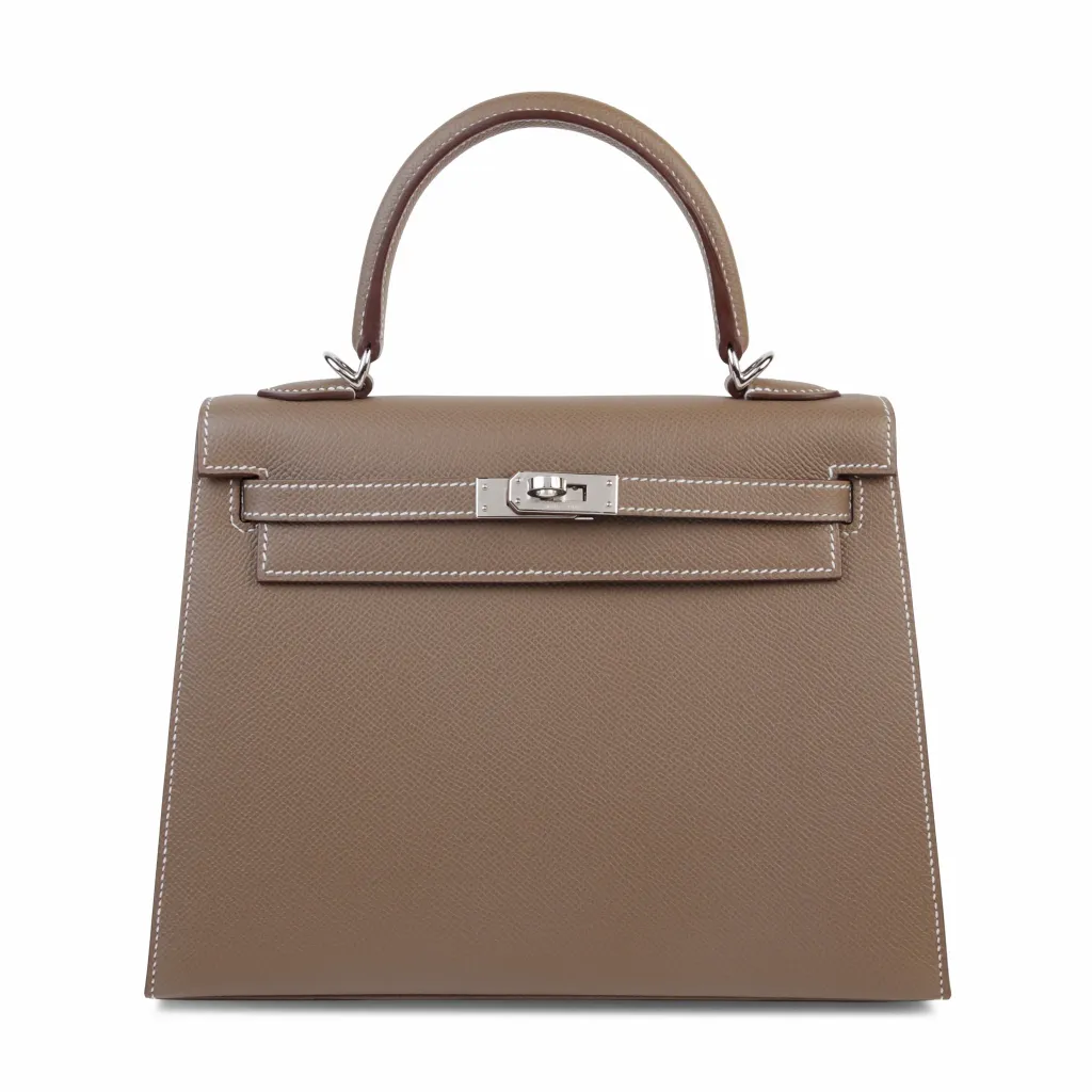 Kelly 25 Sellier Etoupe (18)