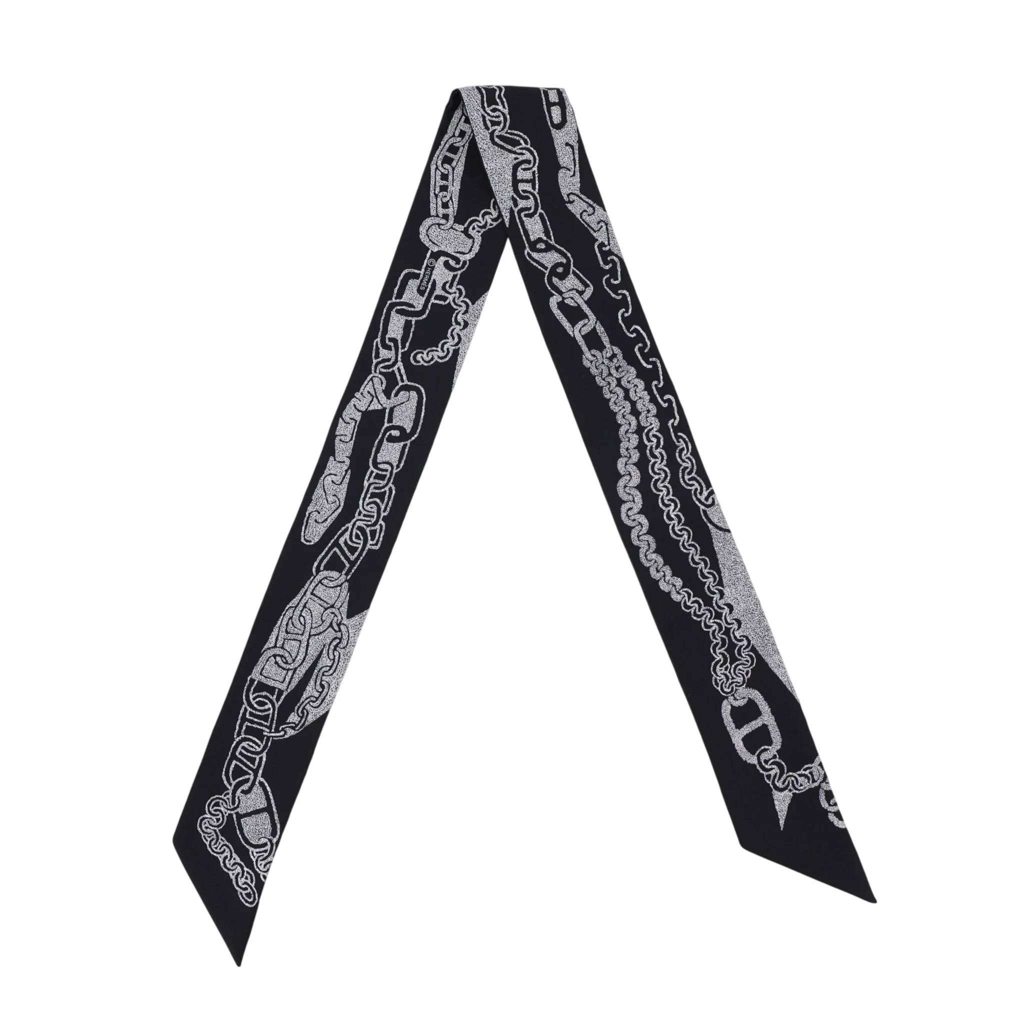 Twilly Boucles et Maillons Black - GINZA XIAOMA | Hermès Boutique