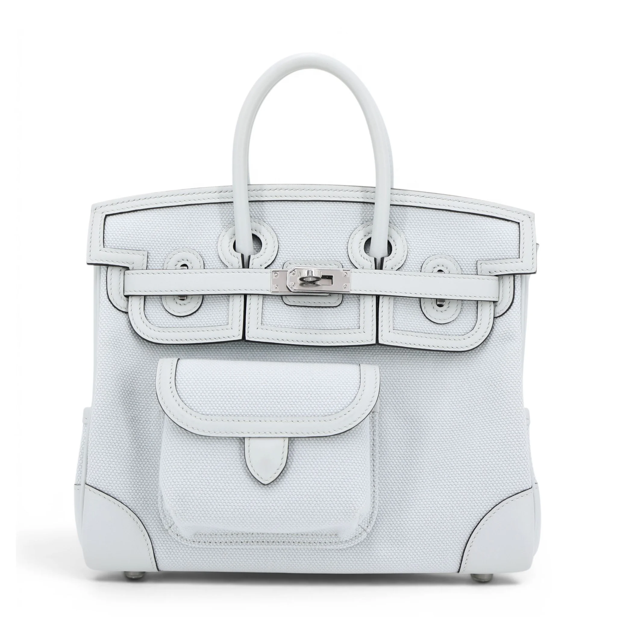 Birkin Cargo 25 Gris Platine (N4)